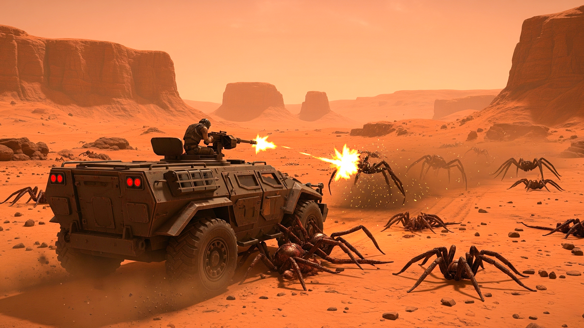 اسکرین شات 2 بازی Monster Spider Hunter 3D Game