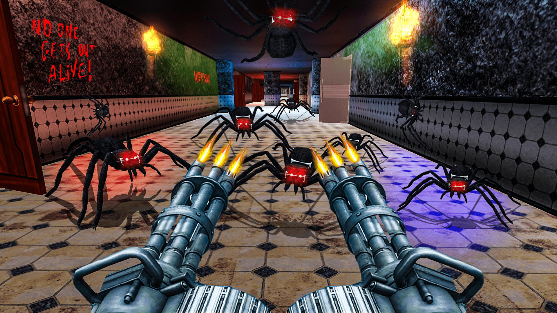 اسکرین شات 1 بازی Monster Spider Hunter 3D Game
