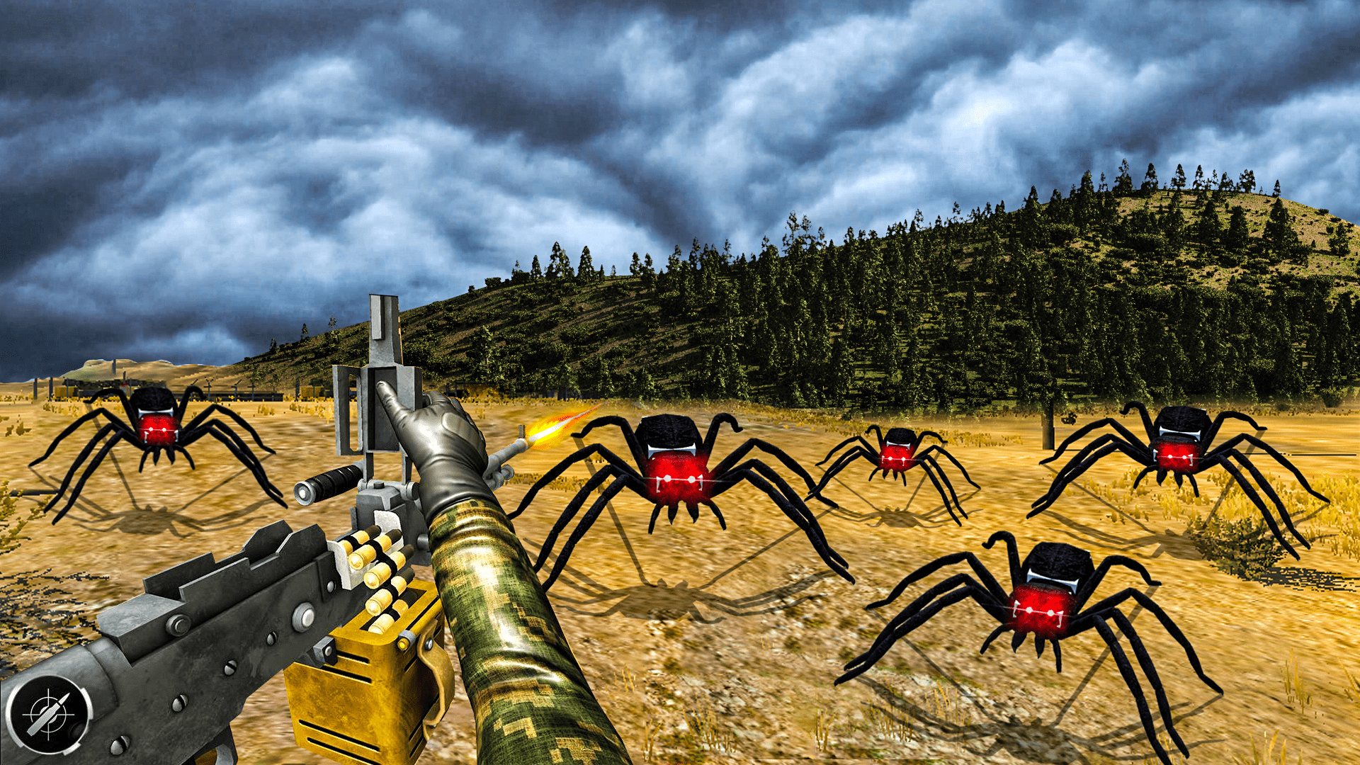 اسکرین شات 4 بازی Monster Spider Hunter 3D Game