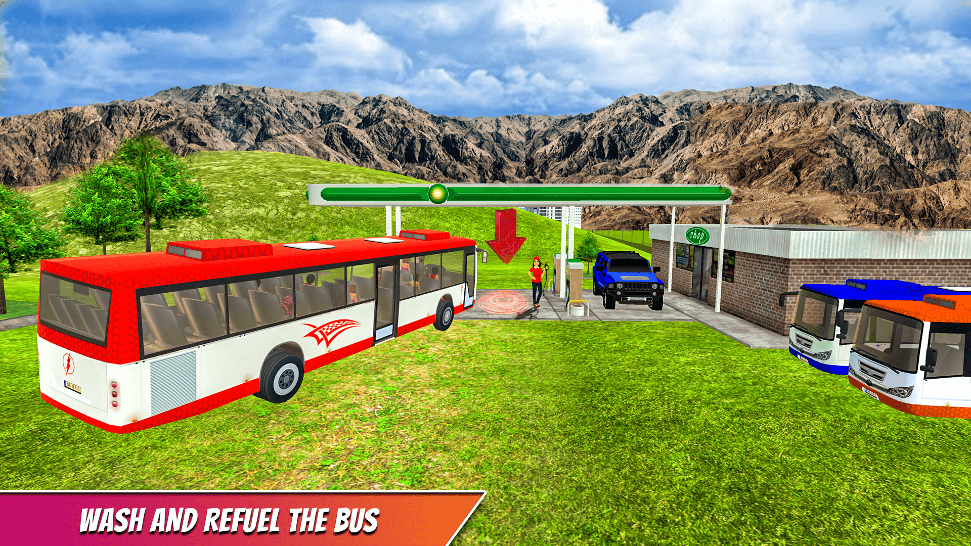 اسکرین شات 5 بازی India vs Pakistan Offroad Bus