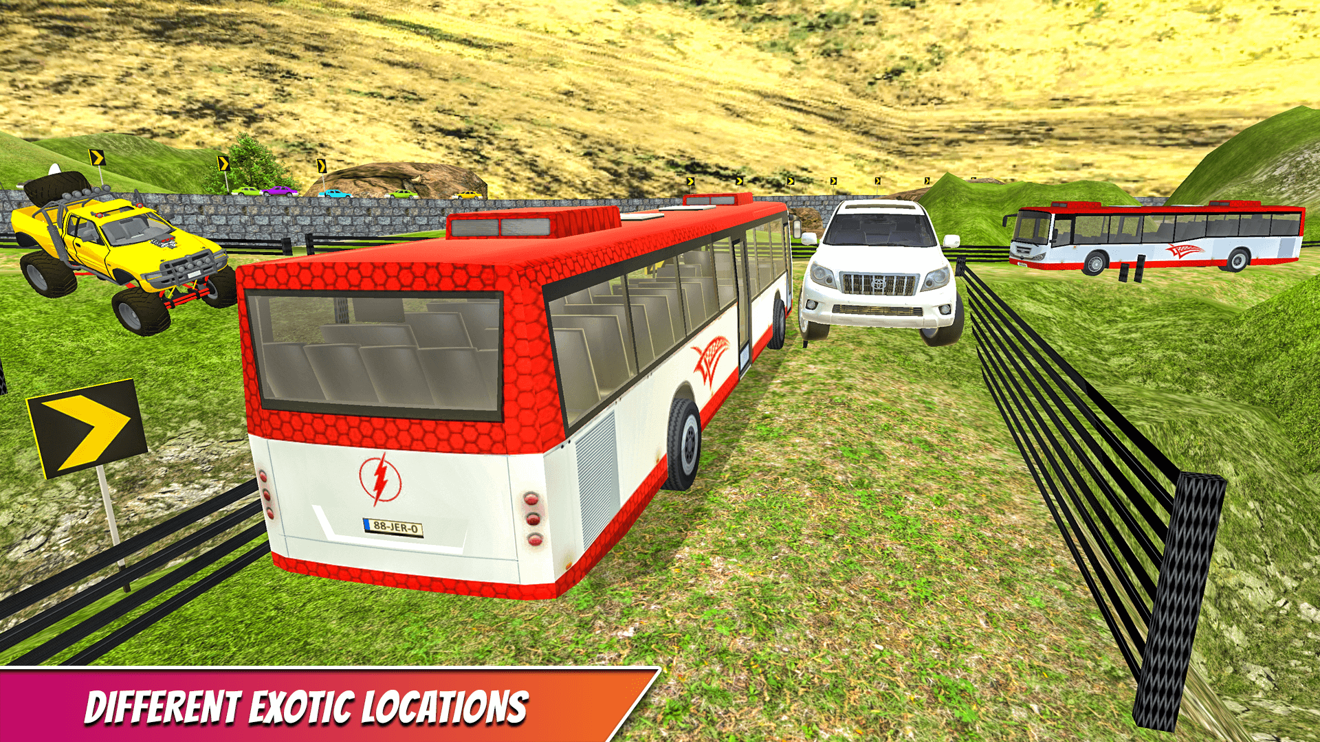 اسکرین شات 6 بازی India vs Pakistan Offroad Bus