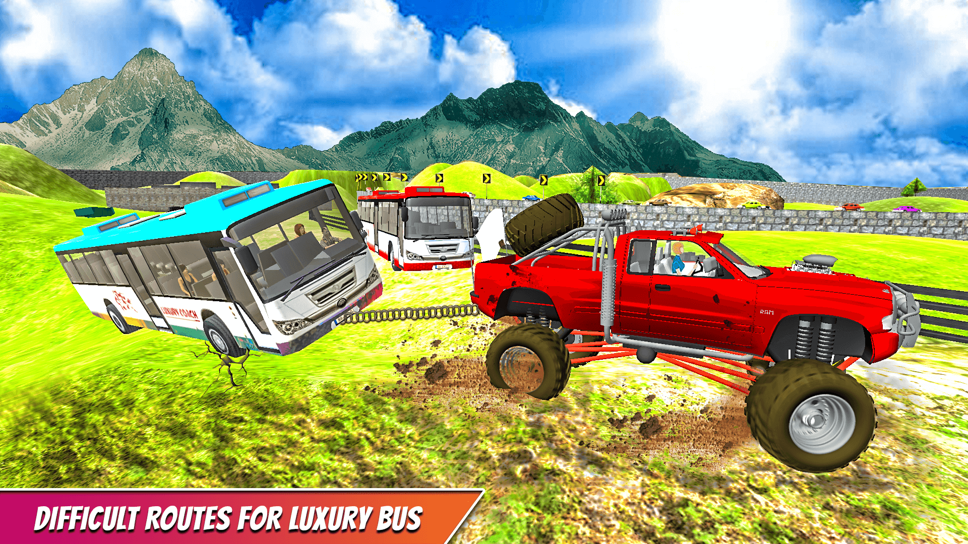 اسکرین شات 3 بازی India vs Pakistan Offroad Bus