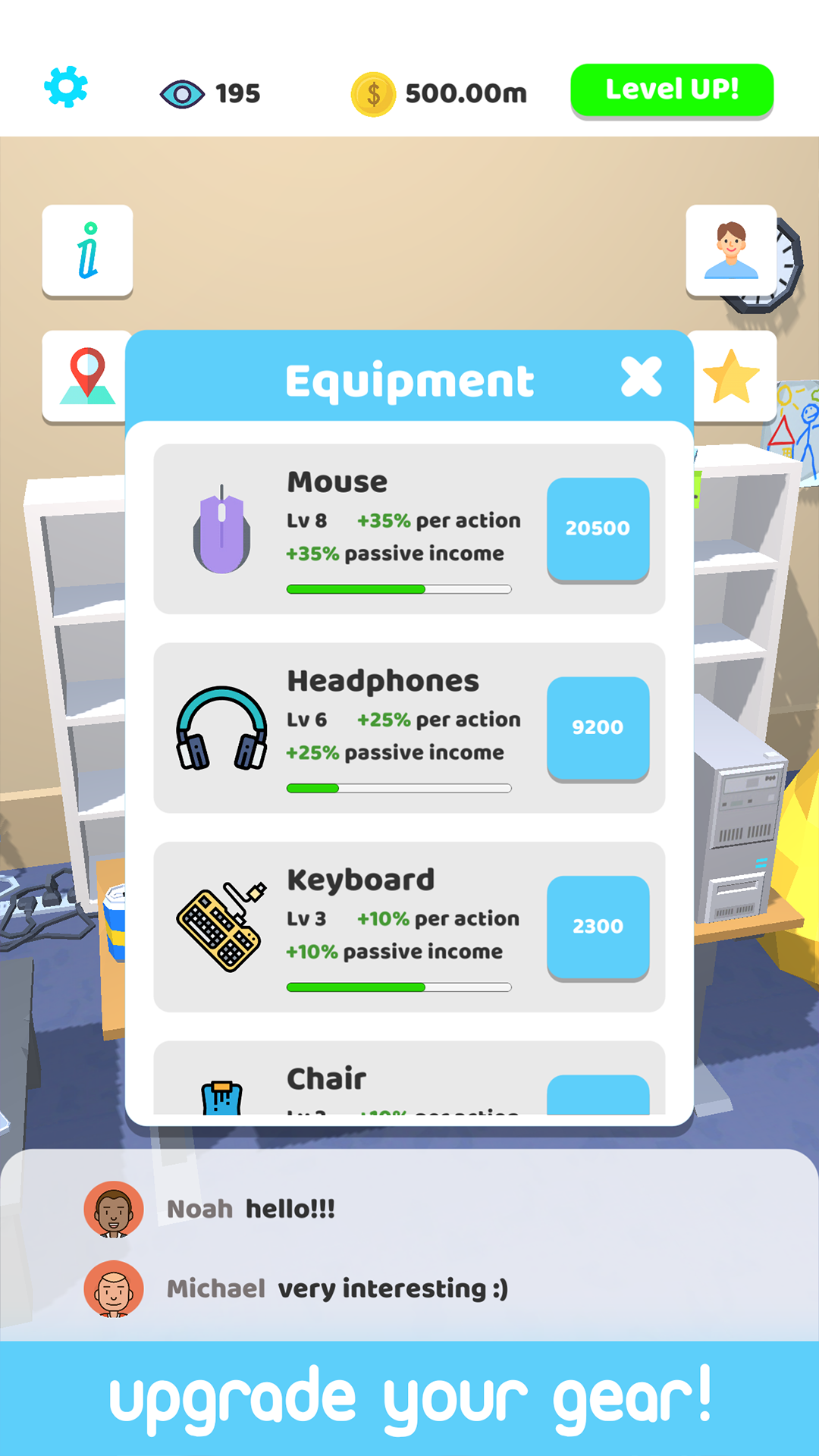 اسکرین شات 2 بازی Idle Streamer!
