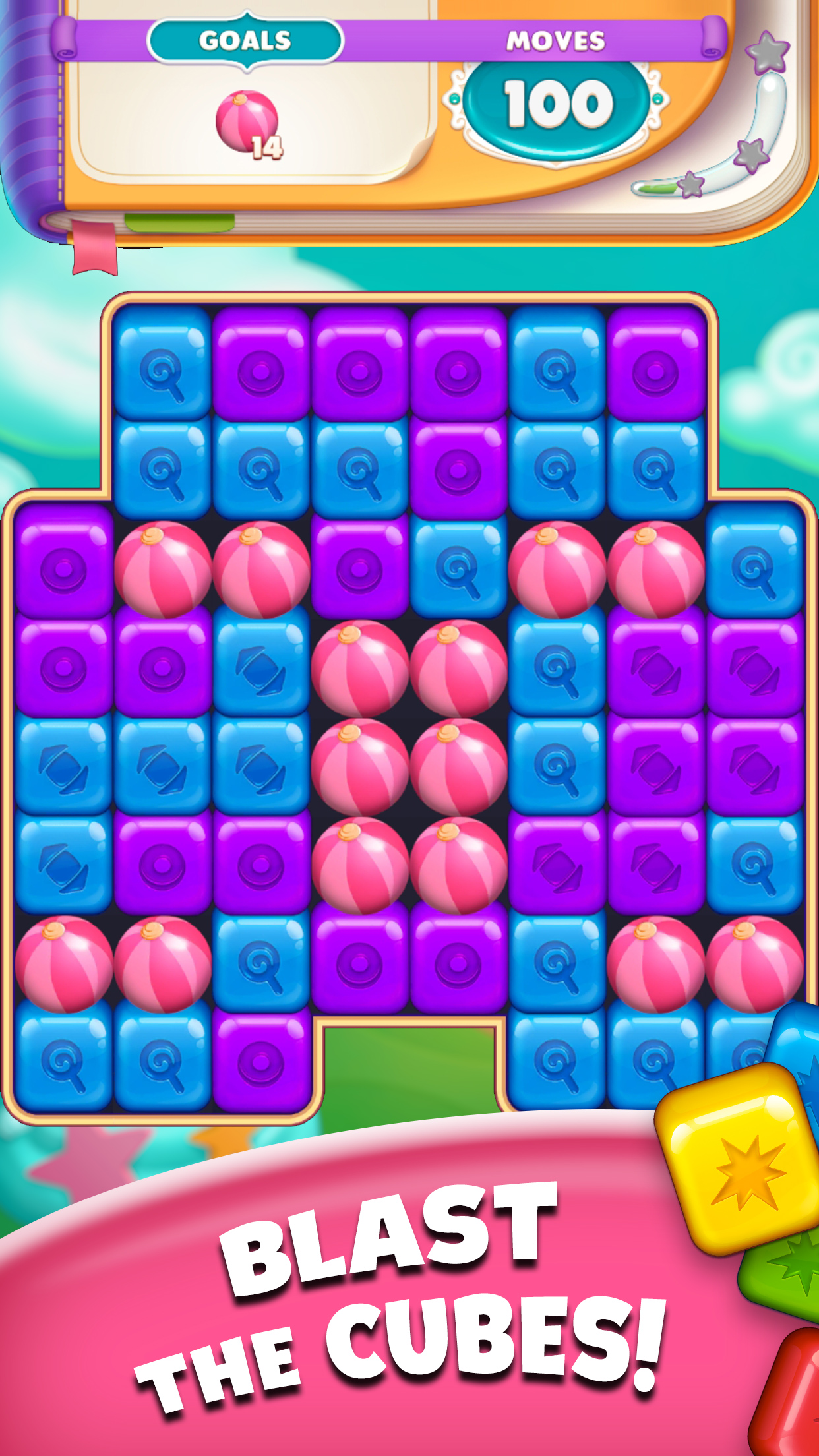 اسکرین شات 1 بازی Cartoon Crush Toon Royal Match