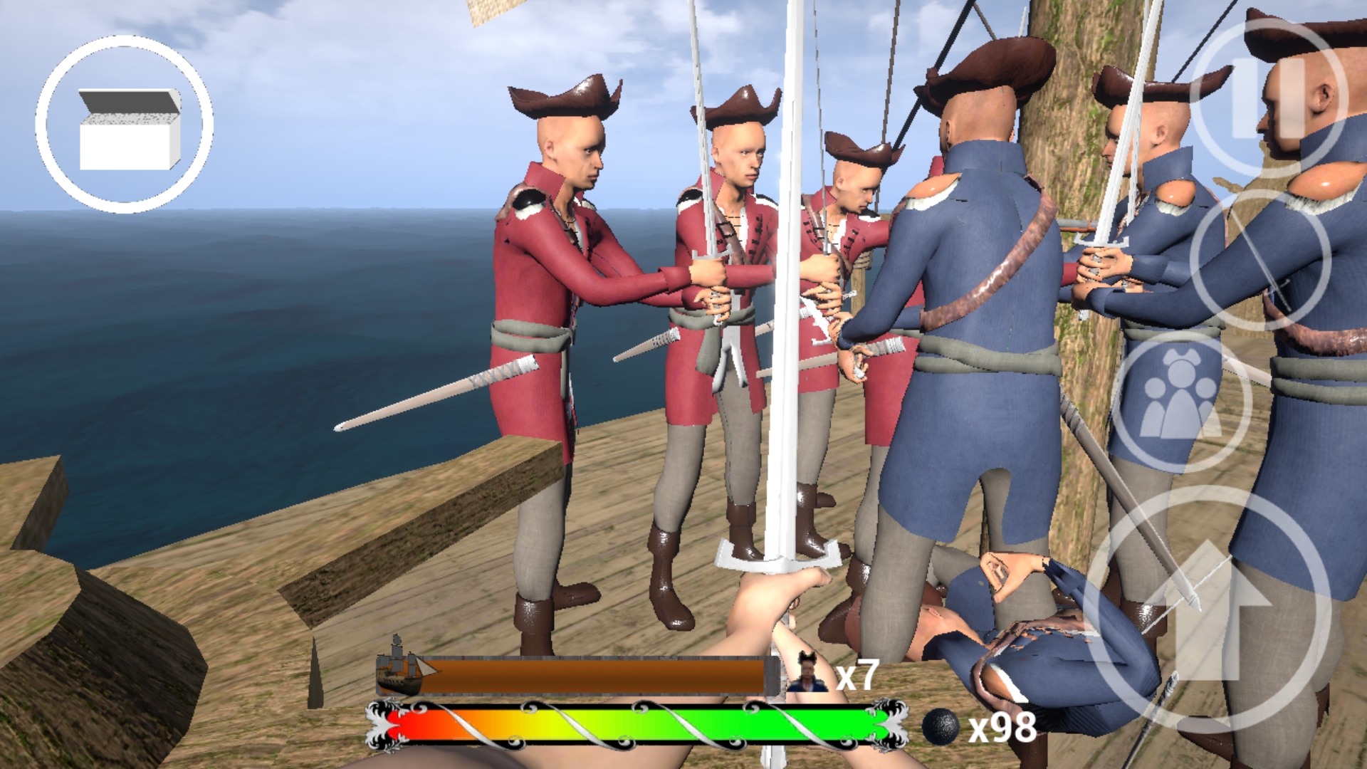 اسکرین شات 3 بازی Pirates of Zeonium - 3D RPG