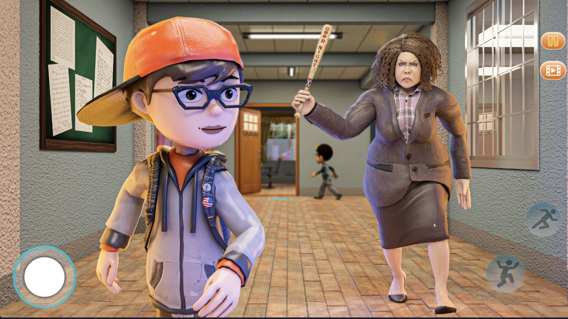 اسکرین شات 1 بازی Scare Scary Bad Teacher Life