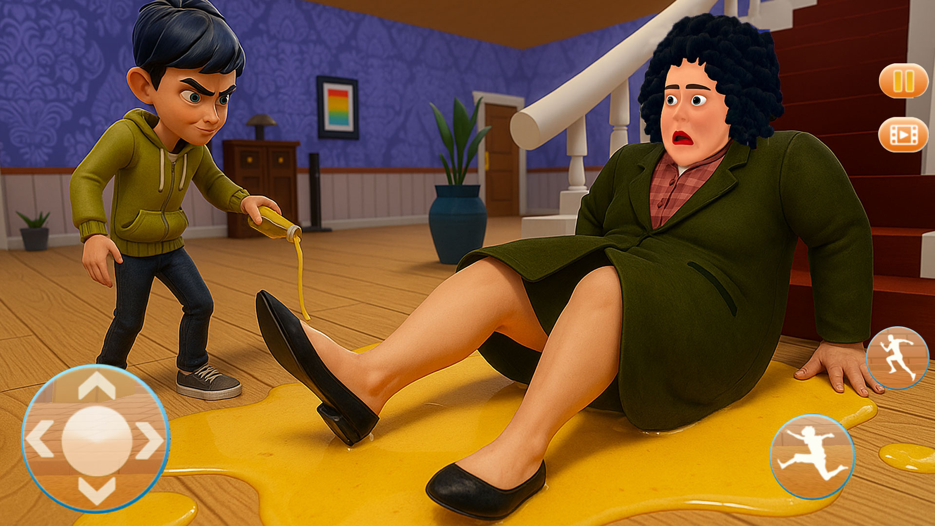 اسکرین شات 2 بازی Evil Teacher: Prankster Life