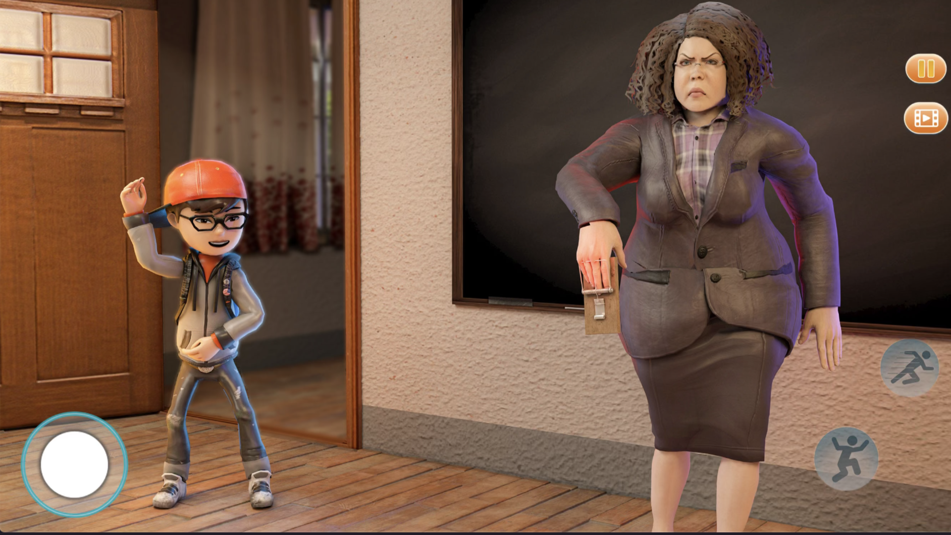 اسکرین شات 6 بازی Scare Scary Bad Teacher Life