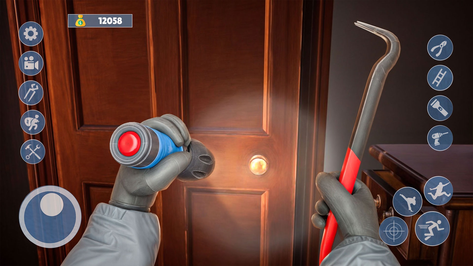 اسکرین شات 4 برنامه Crime-City Robbery Thief Sim