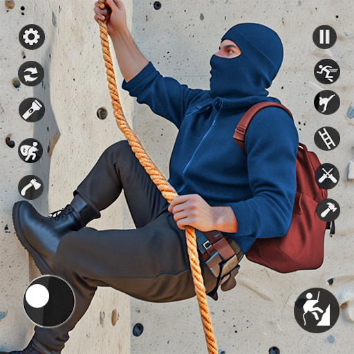 اسکرین شات 1 برنامه Crime-City Robbery Thief Sim