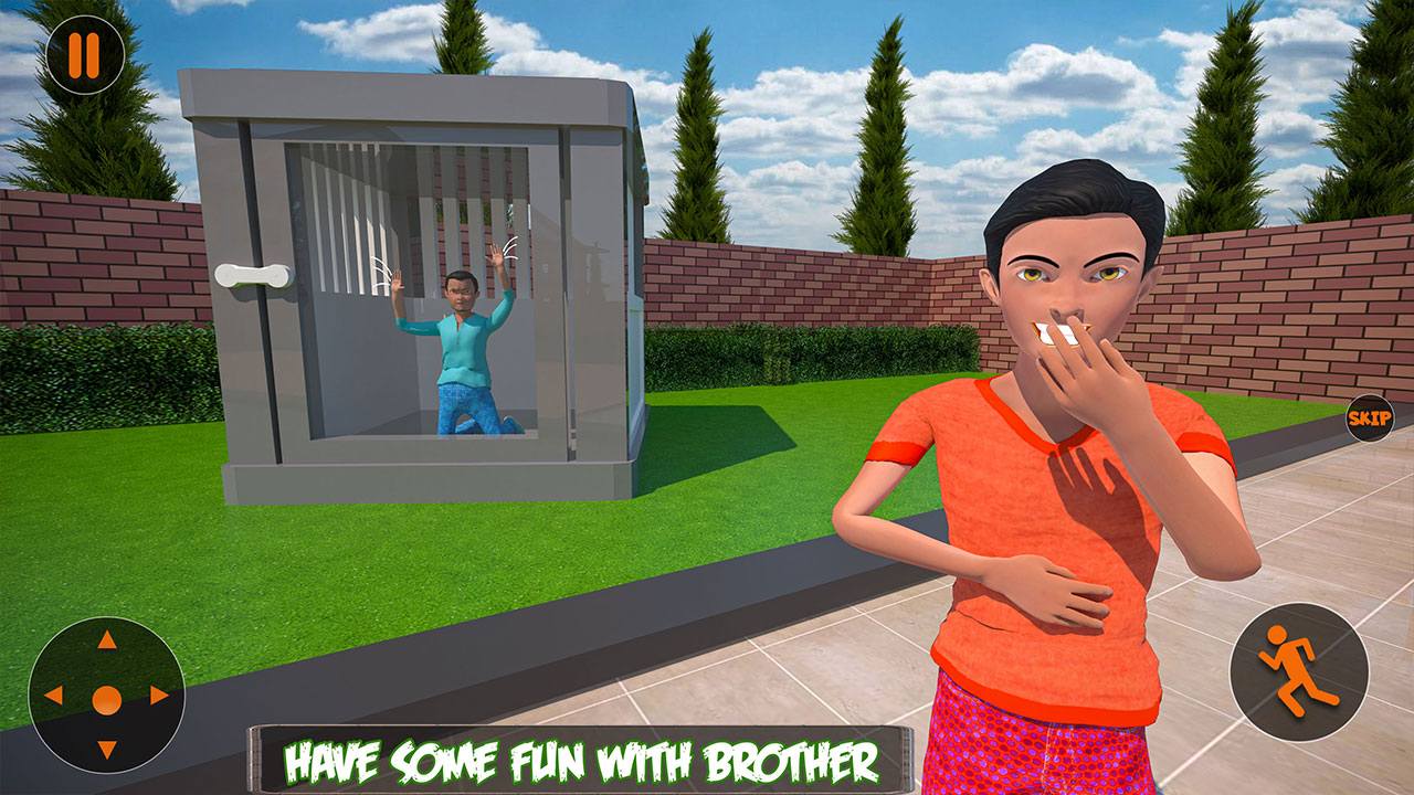 اسکرین شات 5 بازی Scary Brother Master Pranks 3d