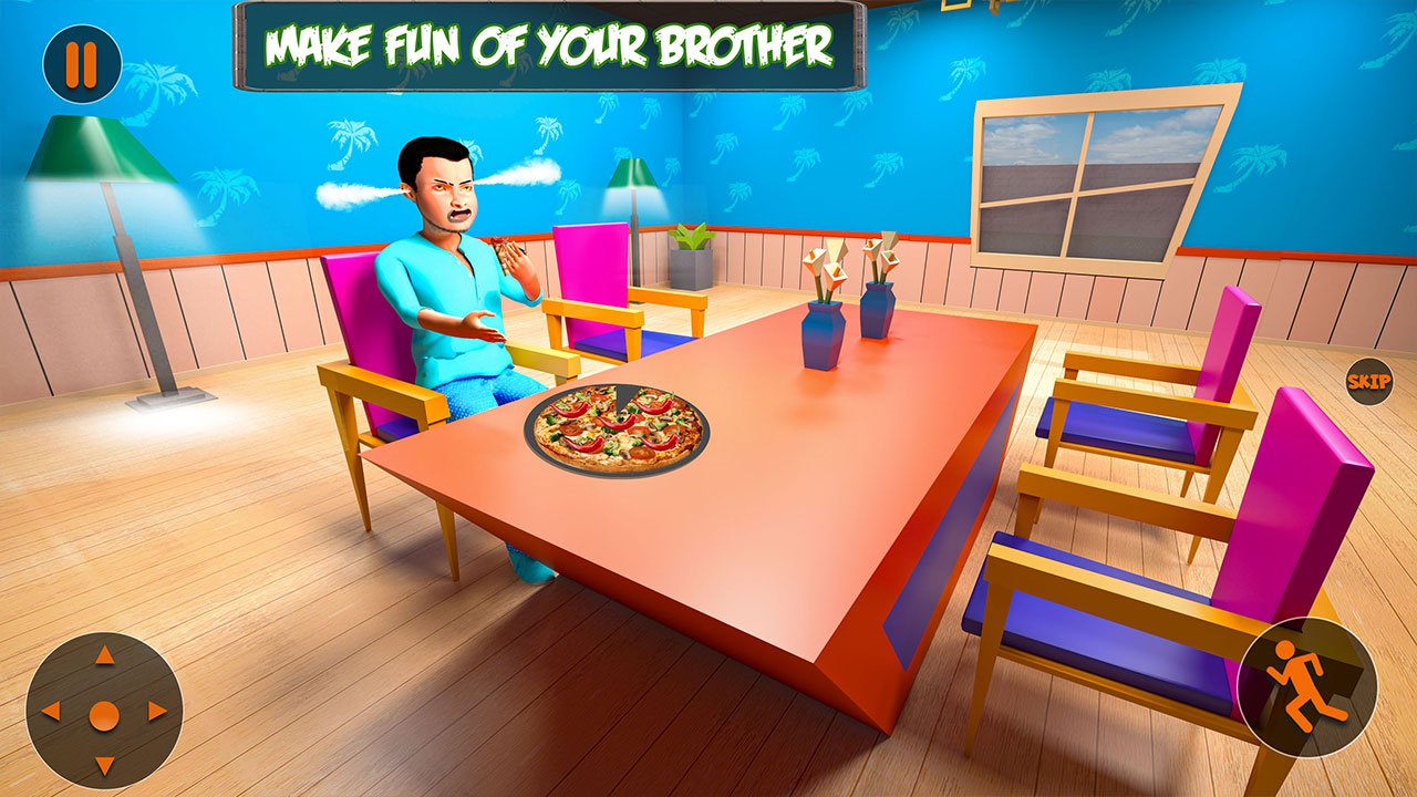 اسکرین شات 3 بازی Scary Brother Master Pranks 3d