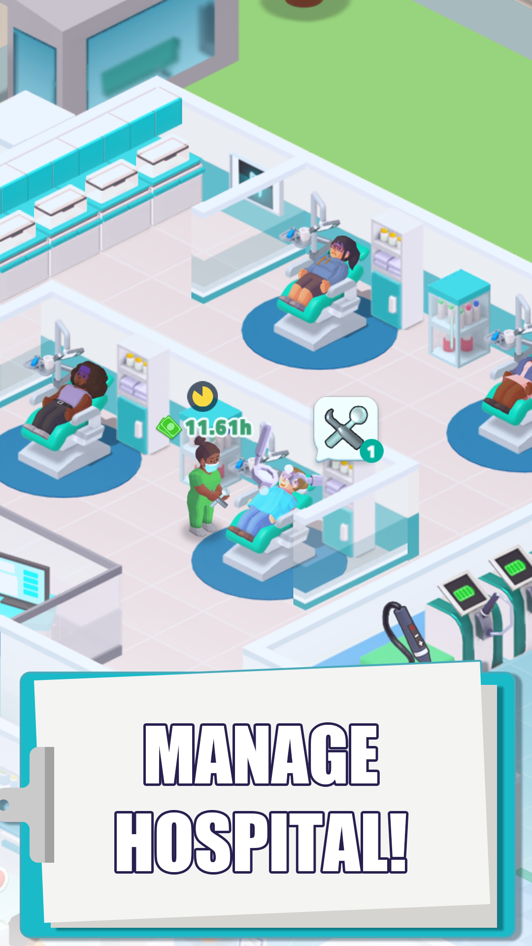 اسکرین شات 2 بازی Ouch Clinics：Happy Hospital