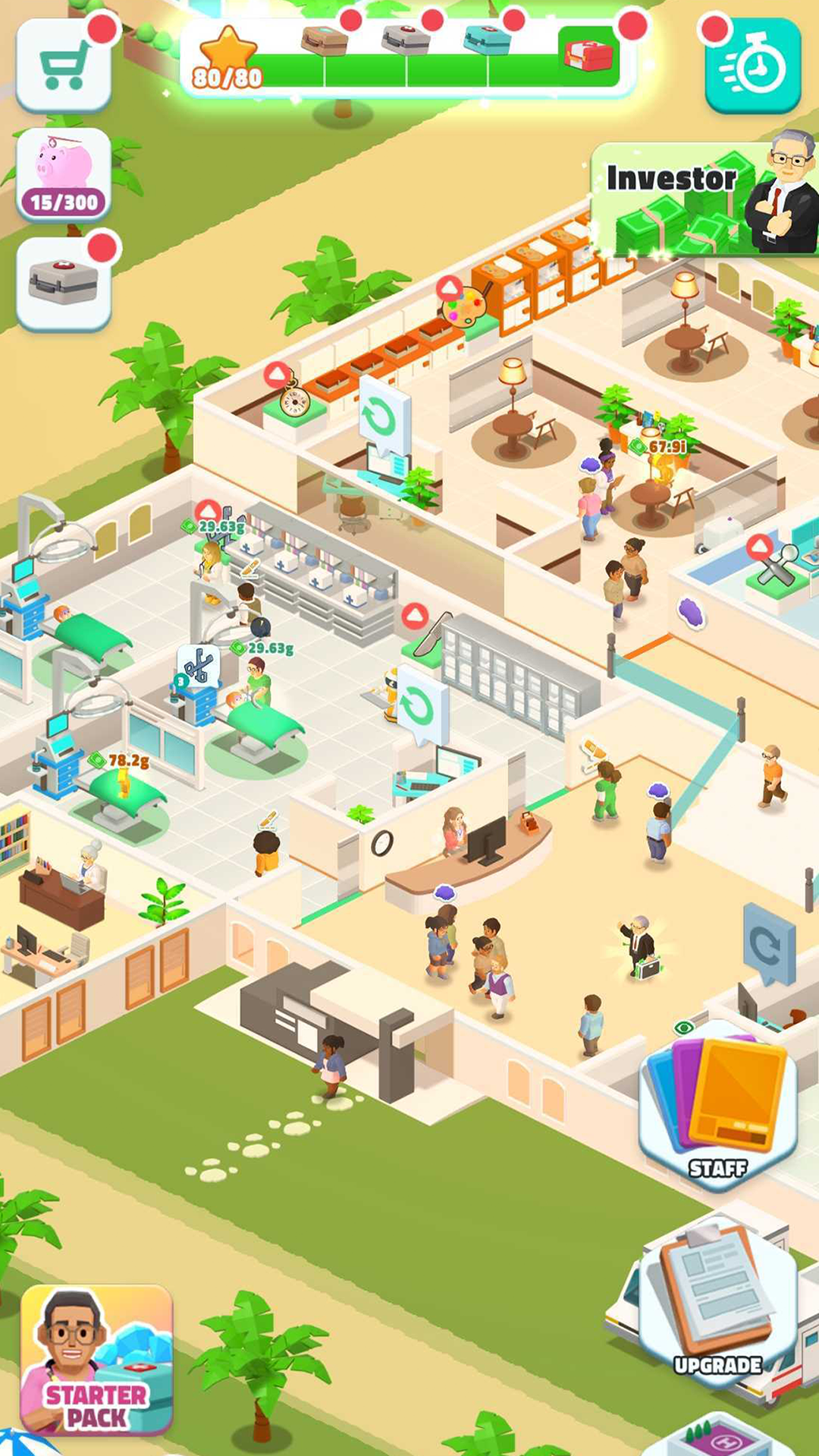 اسکرین شات 8 بازی Ouch Clinics：Happy Hospital
