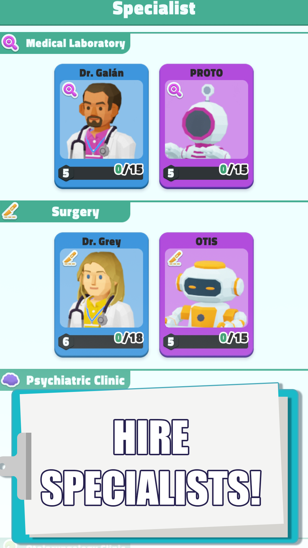 اسکرین شات 6 بازی Ouch Clinics：Happy Hospital