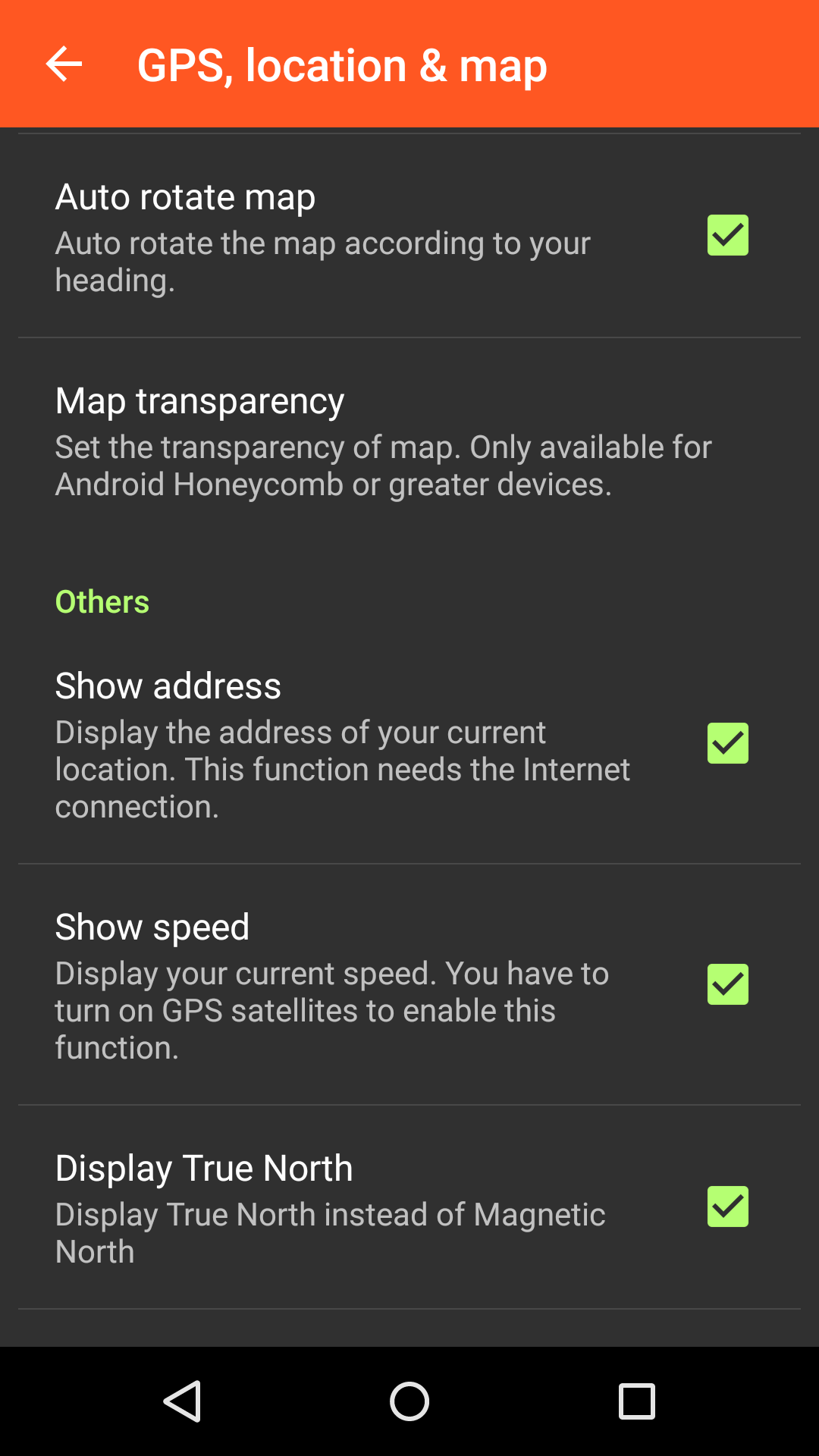 اسکرین شات 8 برنامه 3D Compass Plus