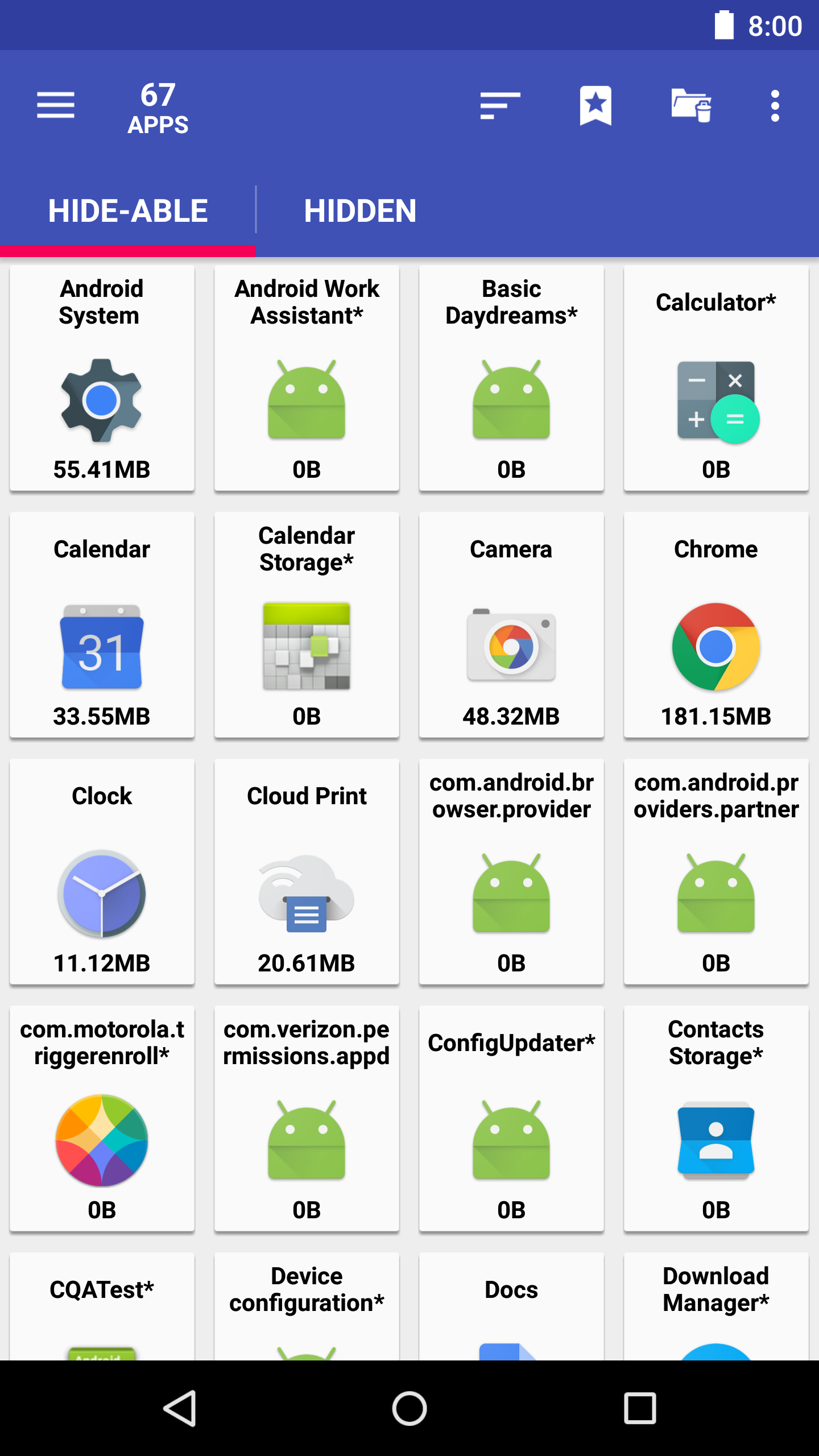 اسکرین شات 2 برنامه AppMgr III (App 2 SD)