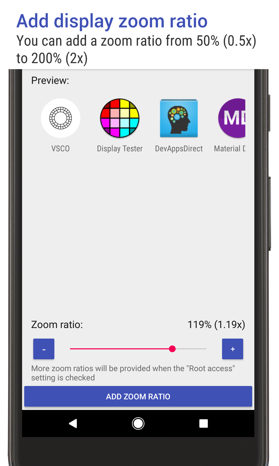اسکرین شات 8 برنامه Big Font (change font size)