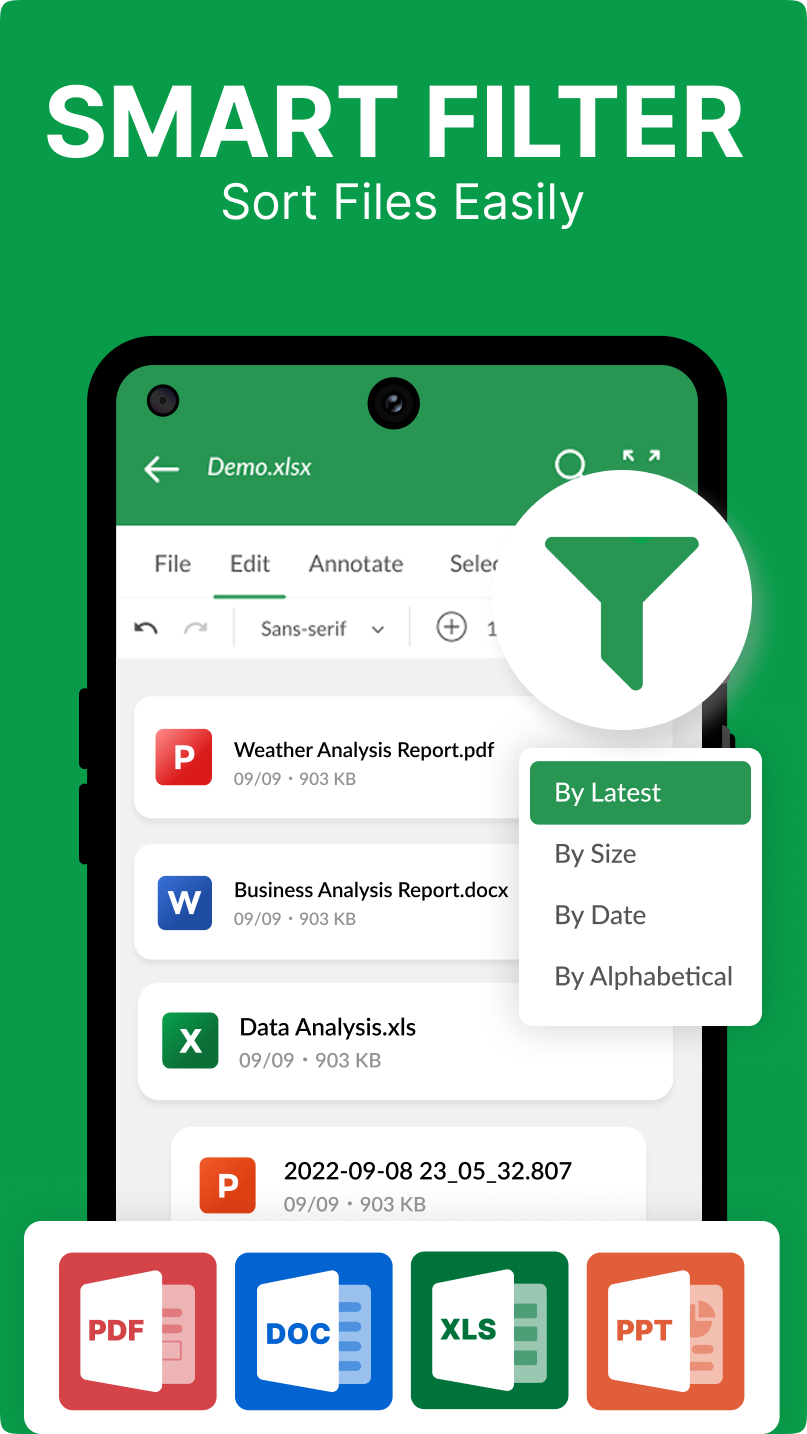 اسکرین شات 7 برنامه XLSX Reader: XLS Viewer Editor