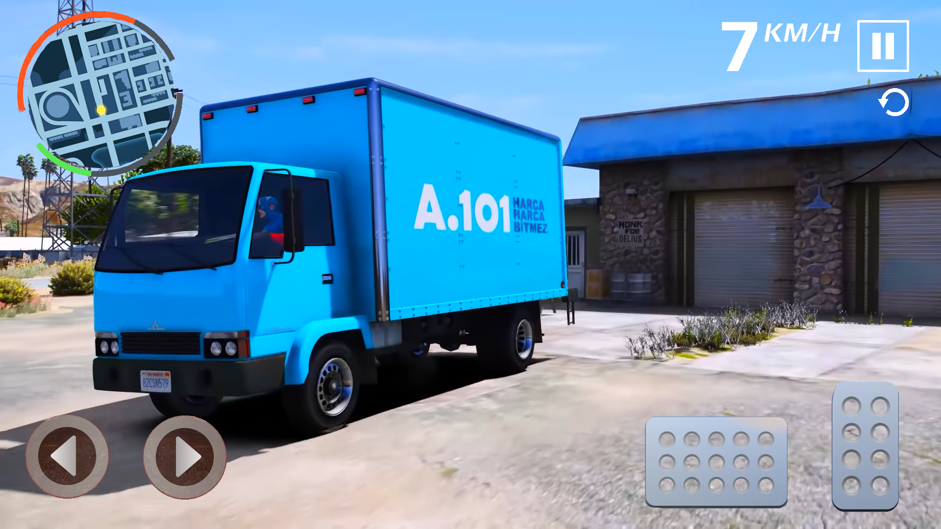 اسکرین شات 3 بازی Truck Cargo Transport Game 3D