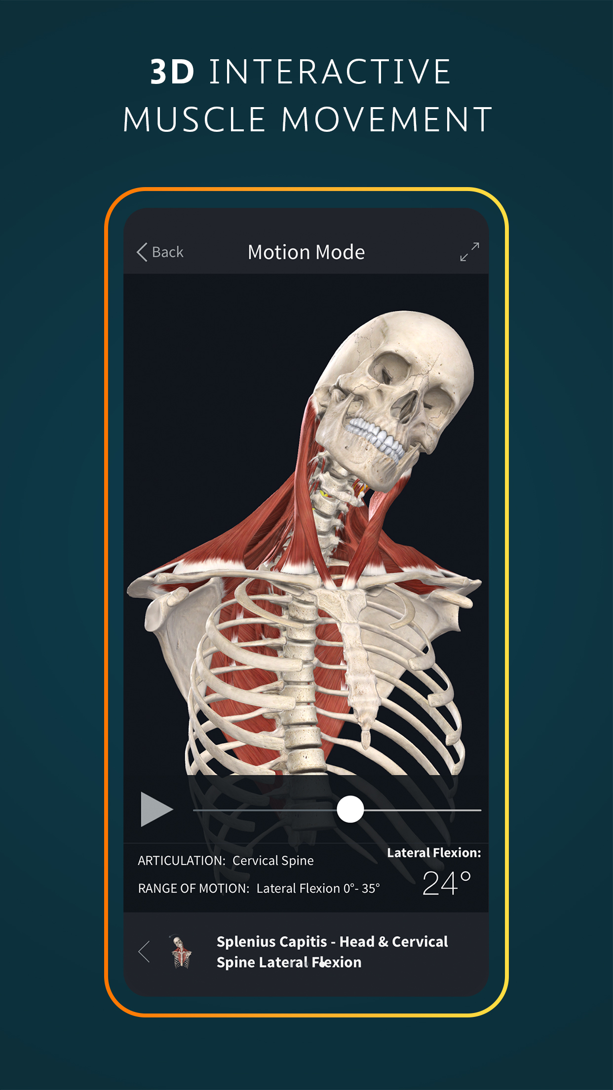 اسکرین شات 3 برنامه Complete Anatomy