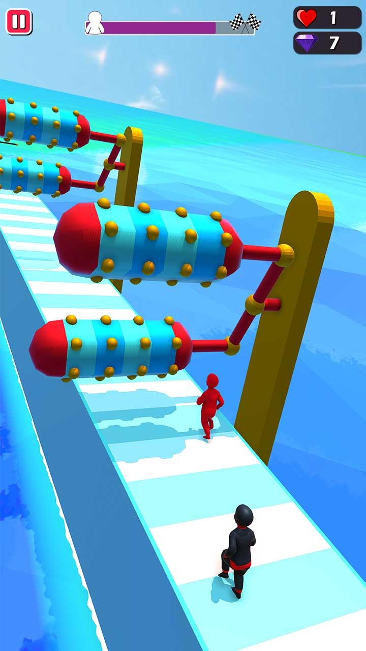 اسکرین شات 3 بازی Epic Fun Race 3D