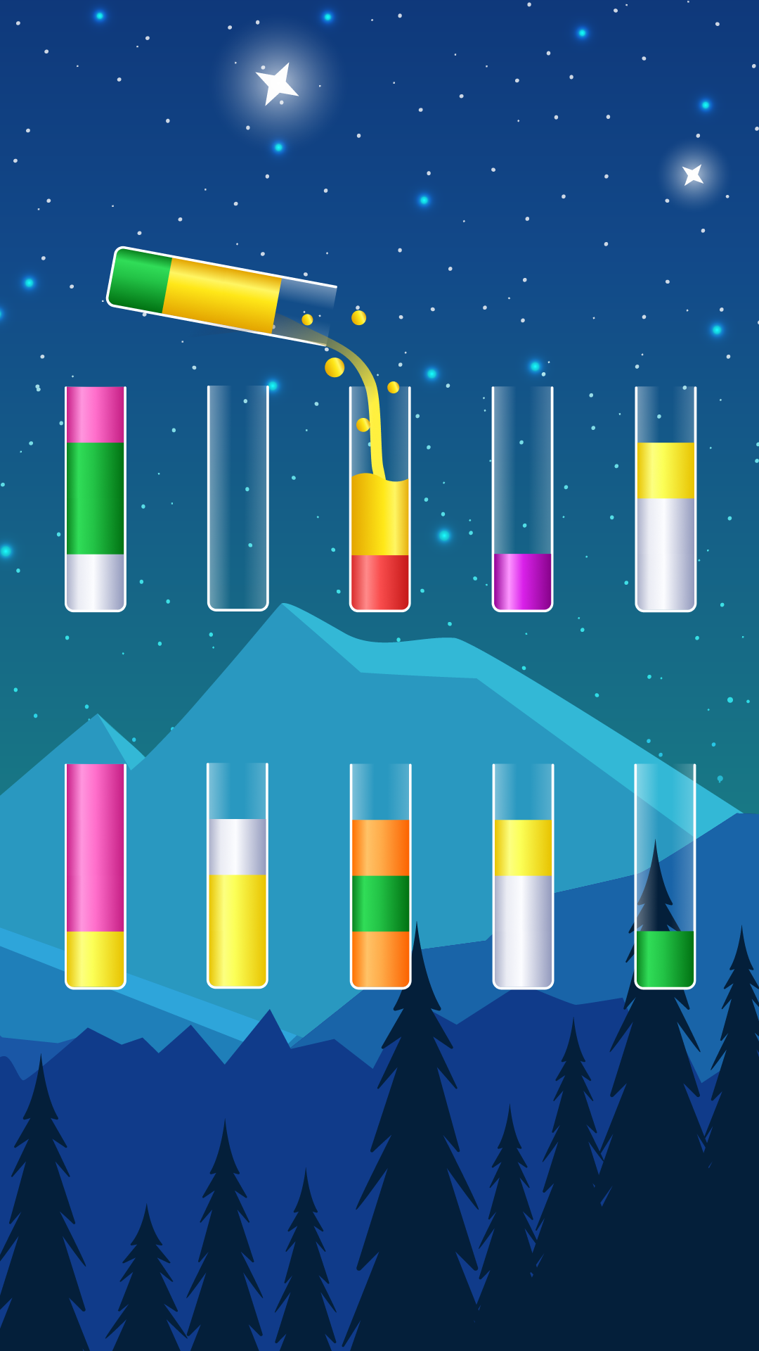 اسکرین شات 3 بازی Water Sort Puzzle Color Game