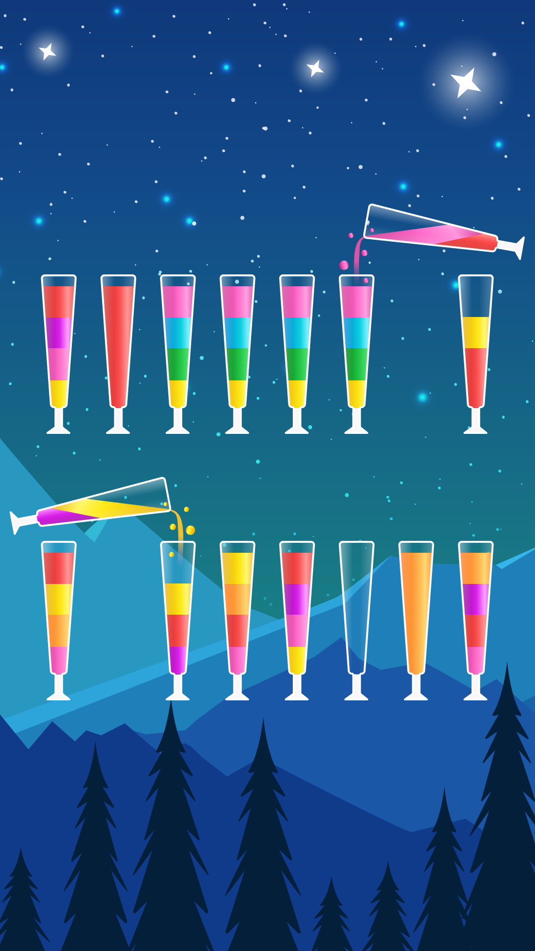 اسکرین شات 5 بازی Water Sort Puzzle Color Game