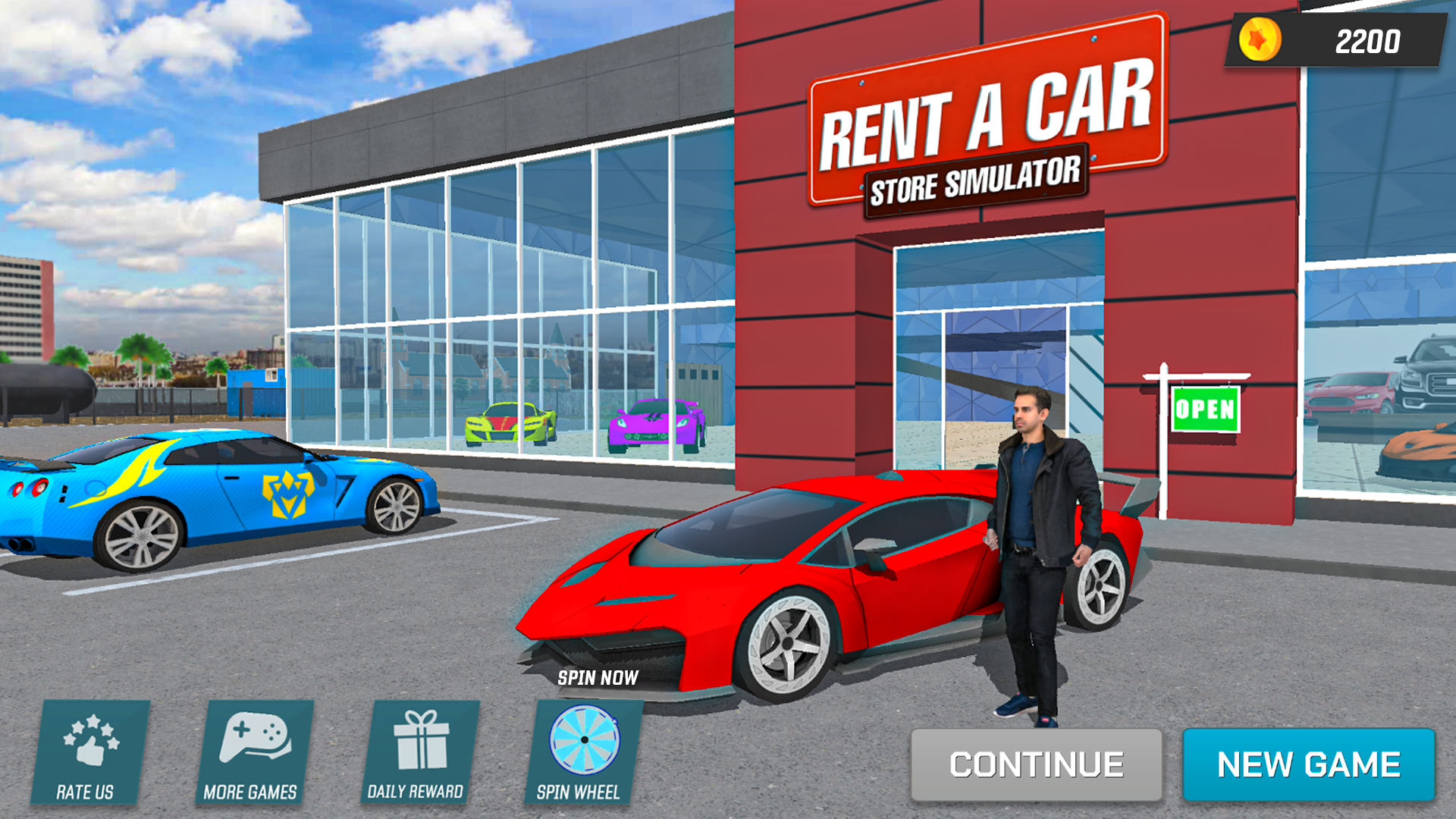 اسکرین شات 2 بازی Car Saler 3d : Buy & Rent Cars