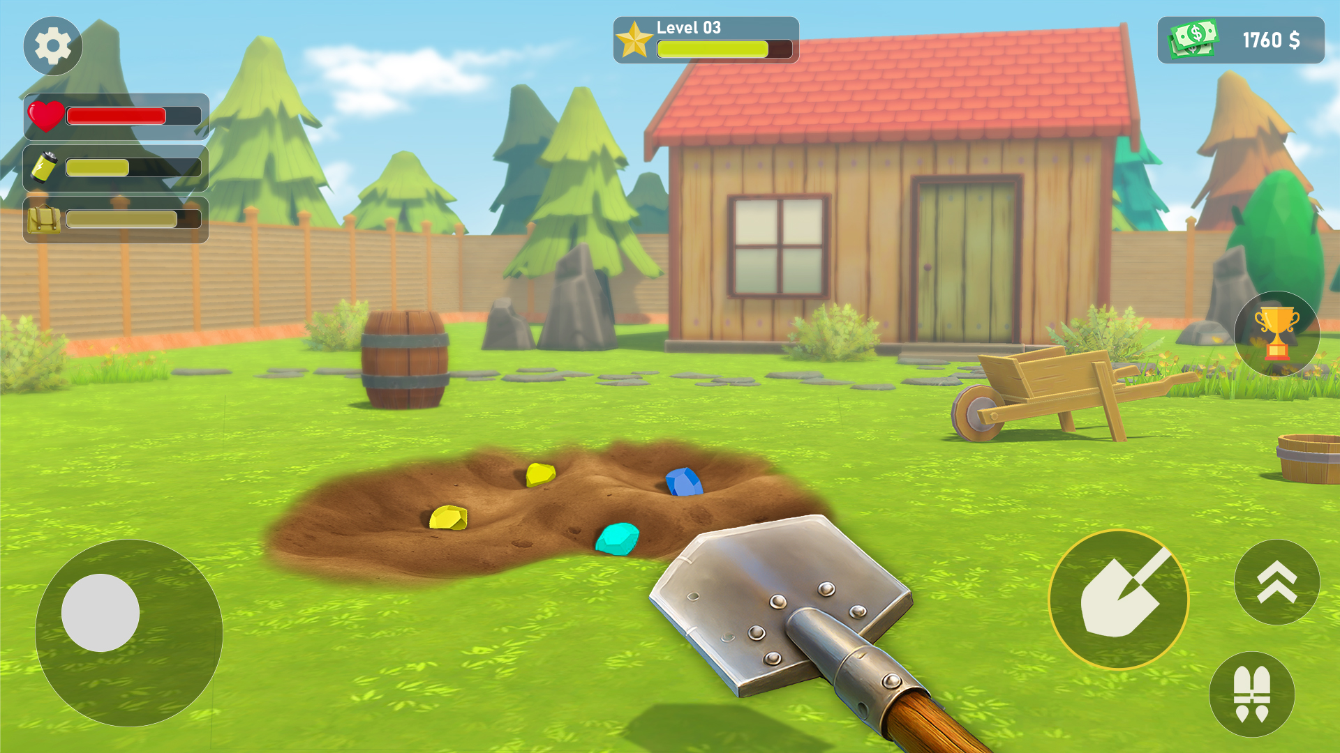 اسکرین شات 1 بازی Hole Digging Game Sim 3d