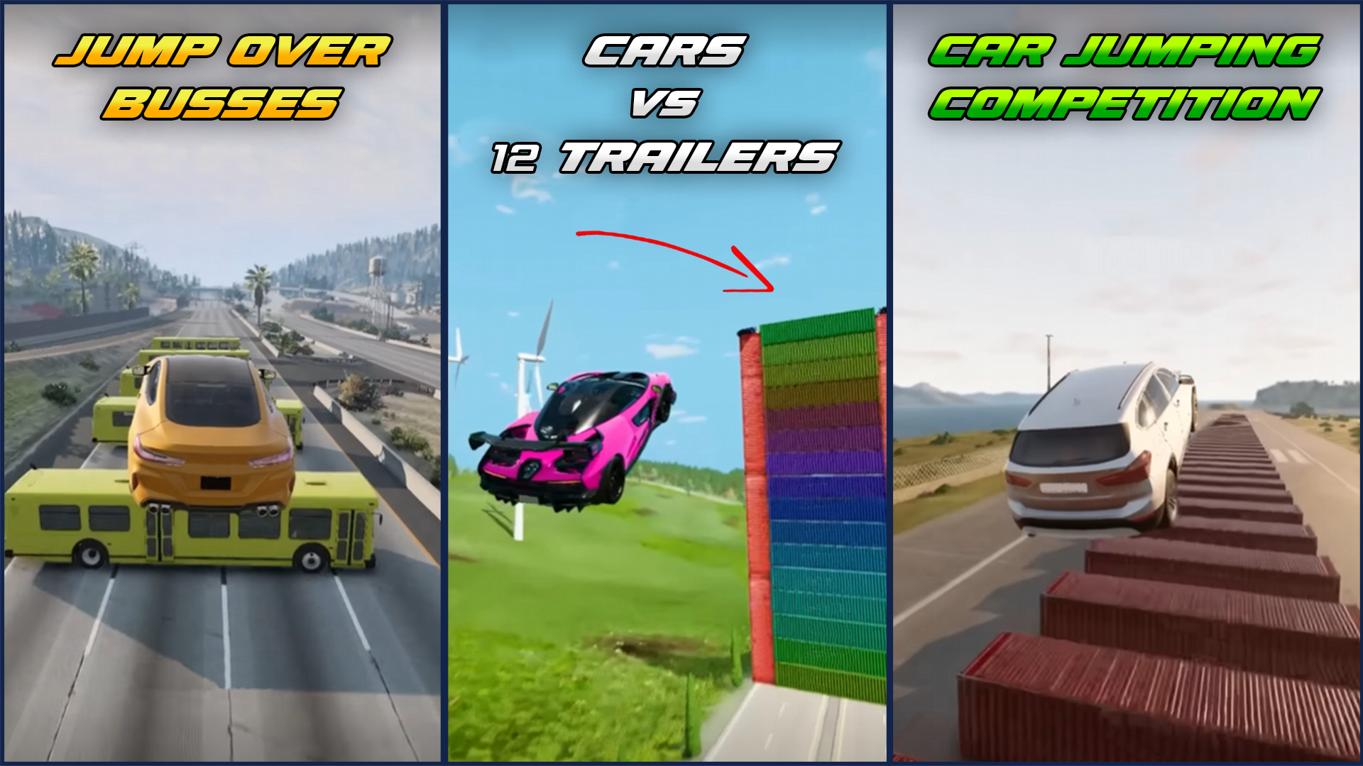 اسکرین شات 6 بازی Mega Car Crash Car Driving Sim