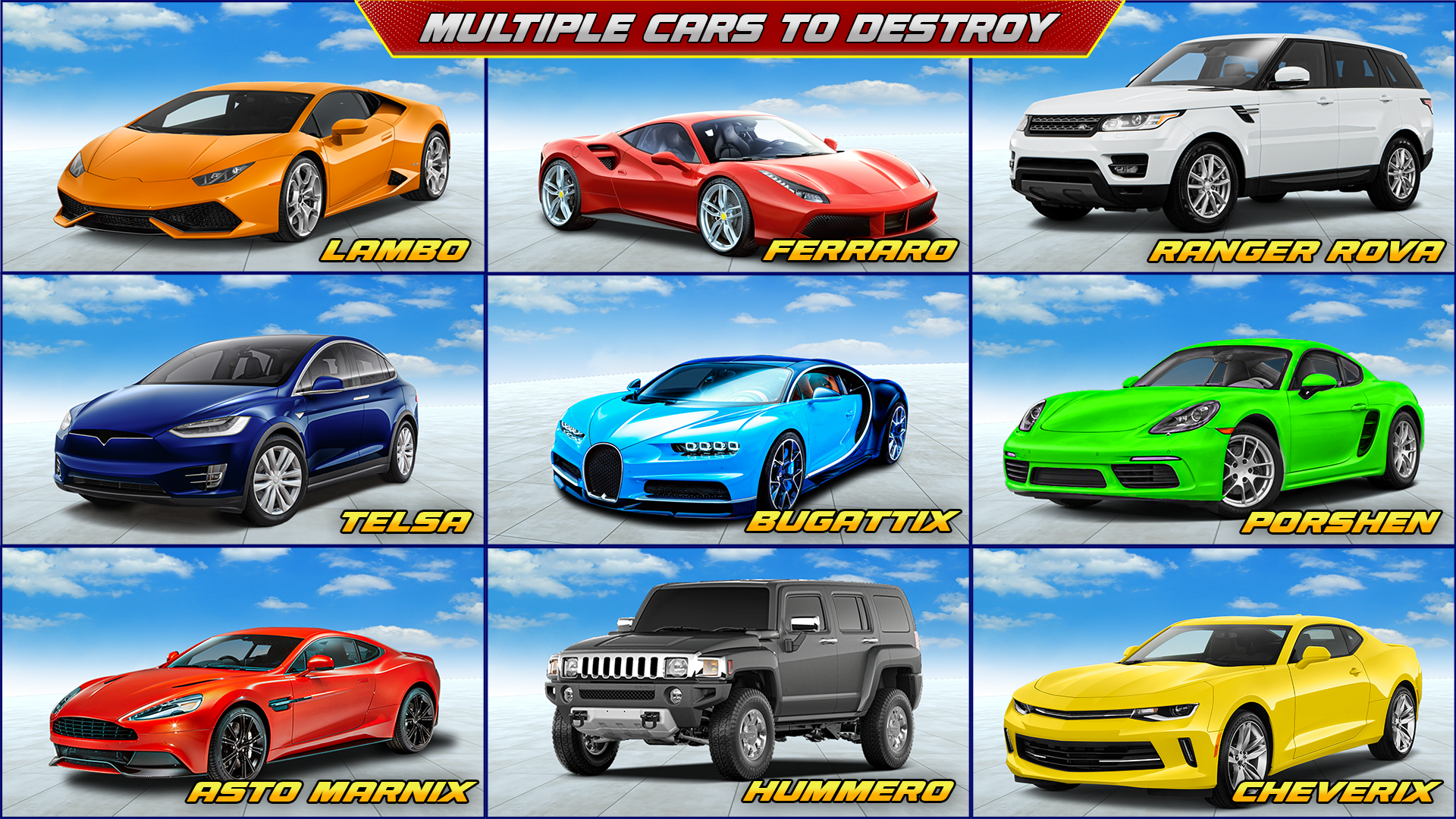 اسکرین شات 7 بازی Mega Car Crash Car Driving Sim