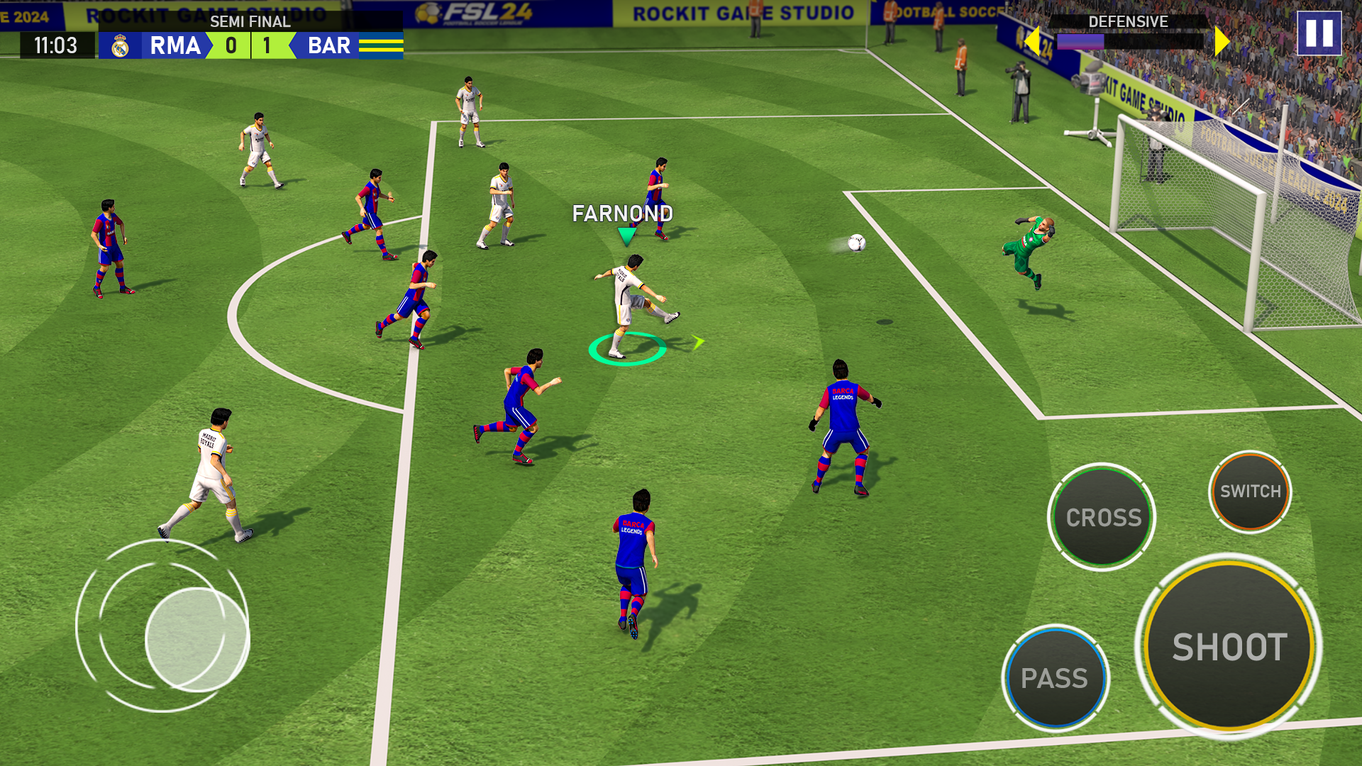 اسکرین شات 5 بازی FSL 24 League : Soccer Game