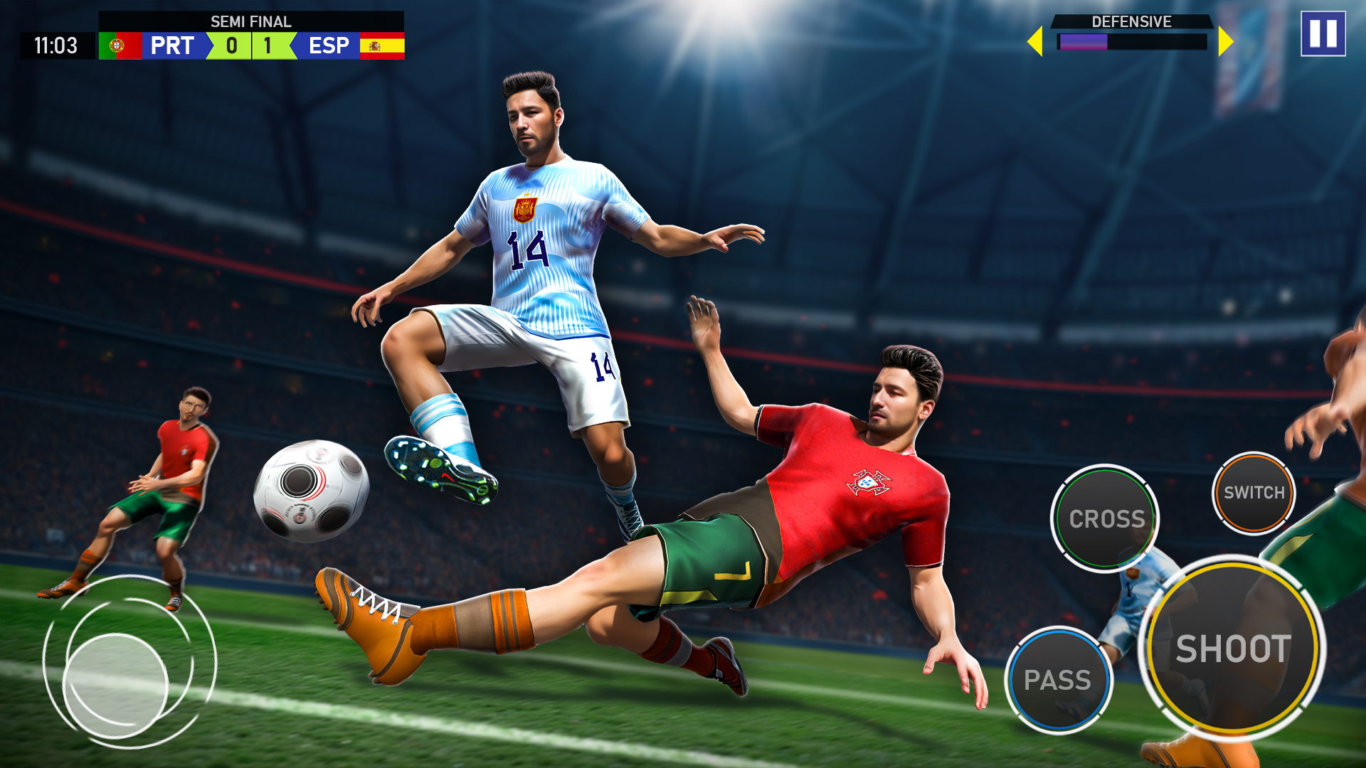 اسکرین شات 1 بازی FSL24 : Football Soccer League