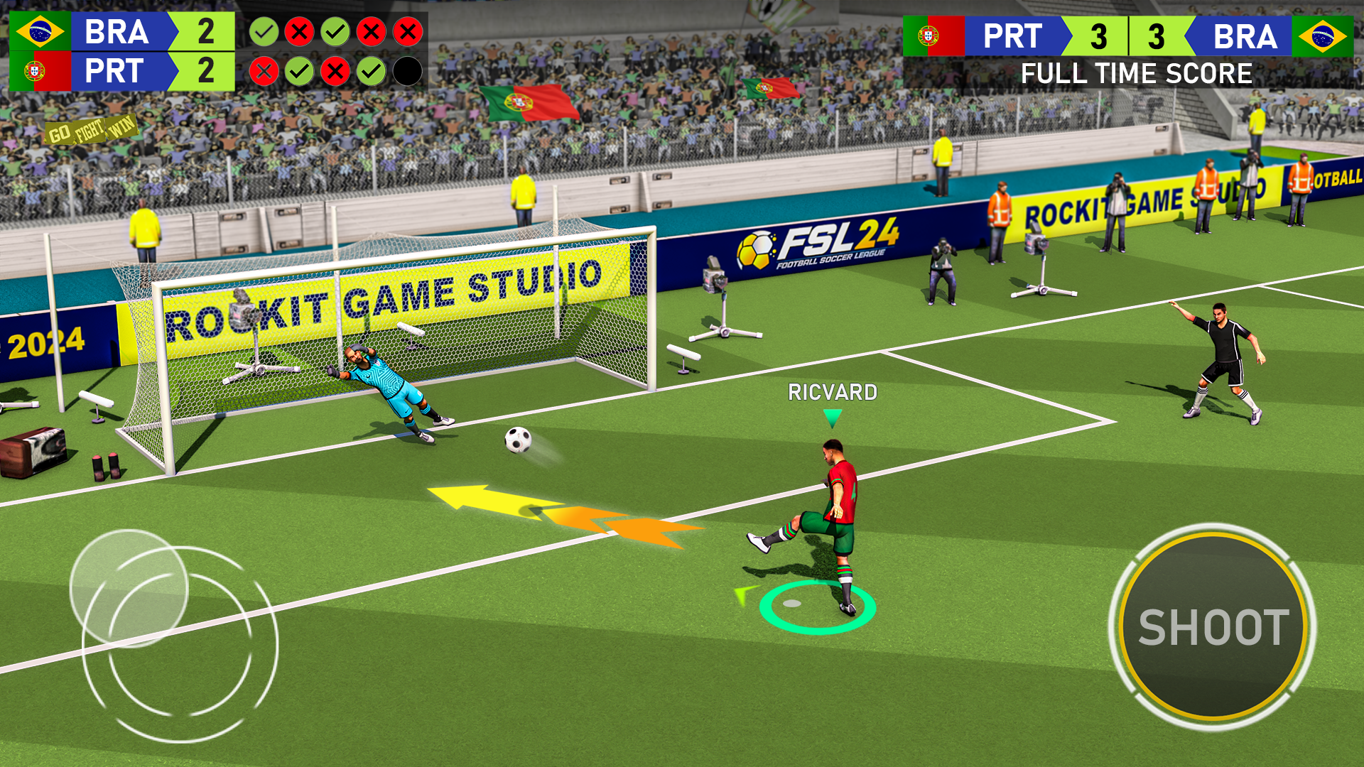 اسکرین شات 7 بازی FSL 24 League : Soccer Game