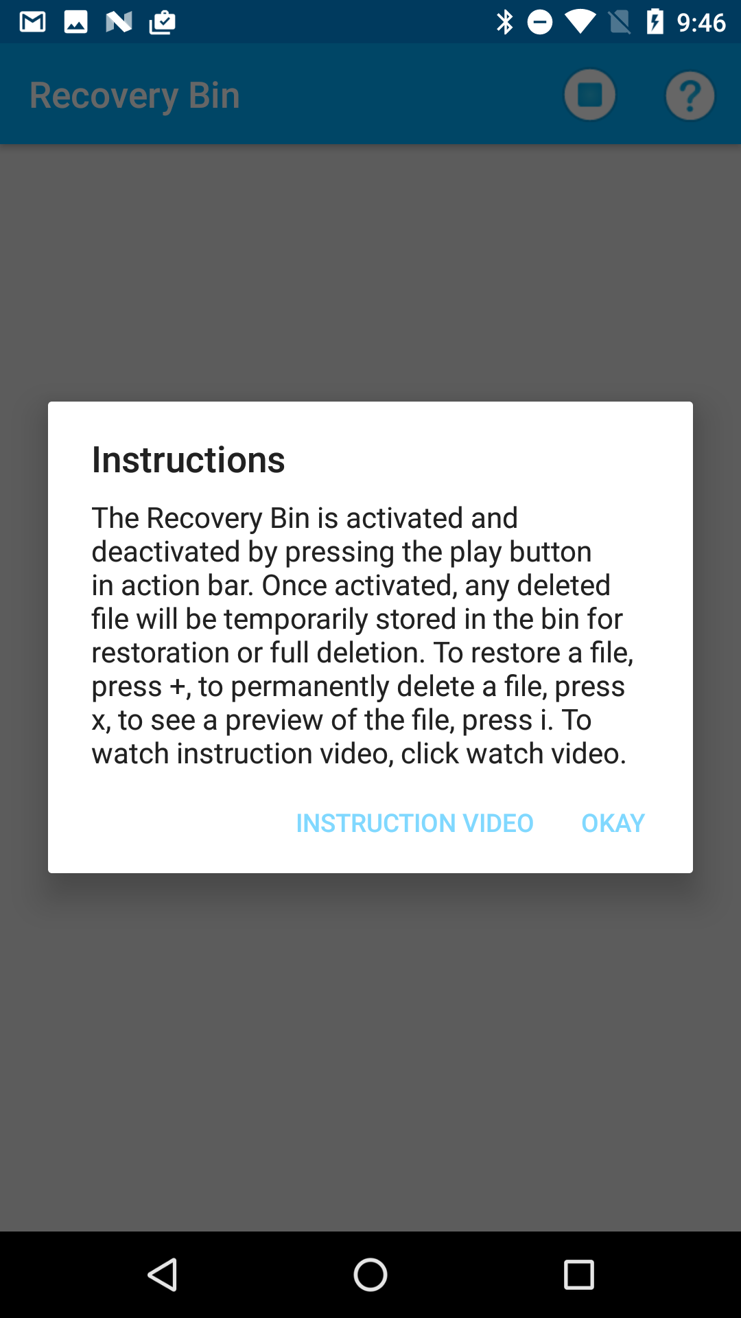 اسکرین شات 3 برنامه Recycle Bin