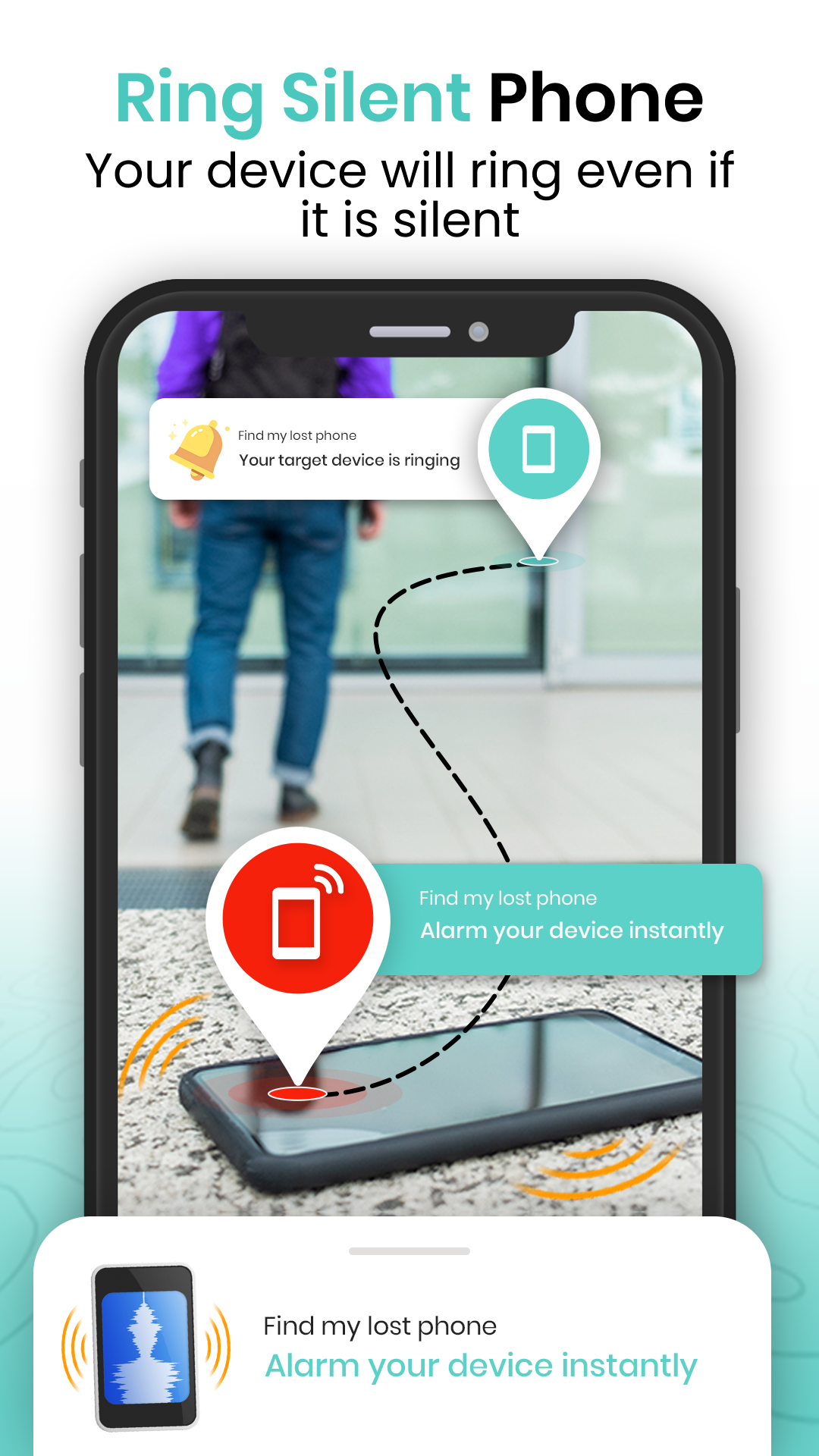 اسکرین شات 5 برنامه Find My Phone: Find Lost Phone