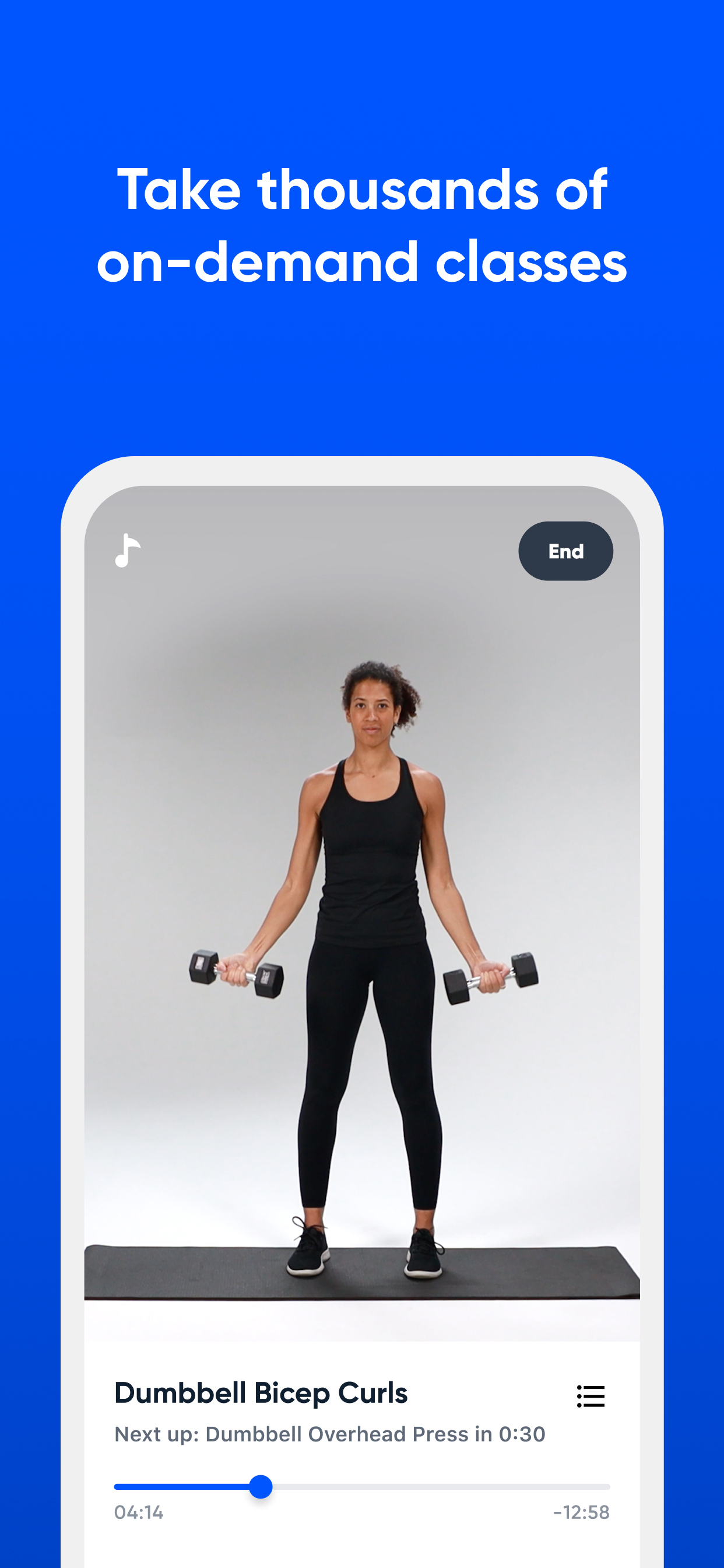 اسکرین شات 3 برنامه Aaptiv: Fitness for Everyone
