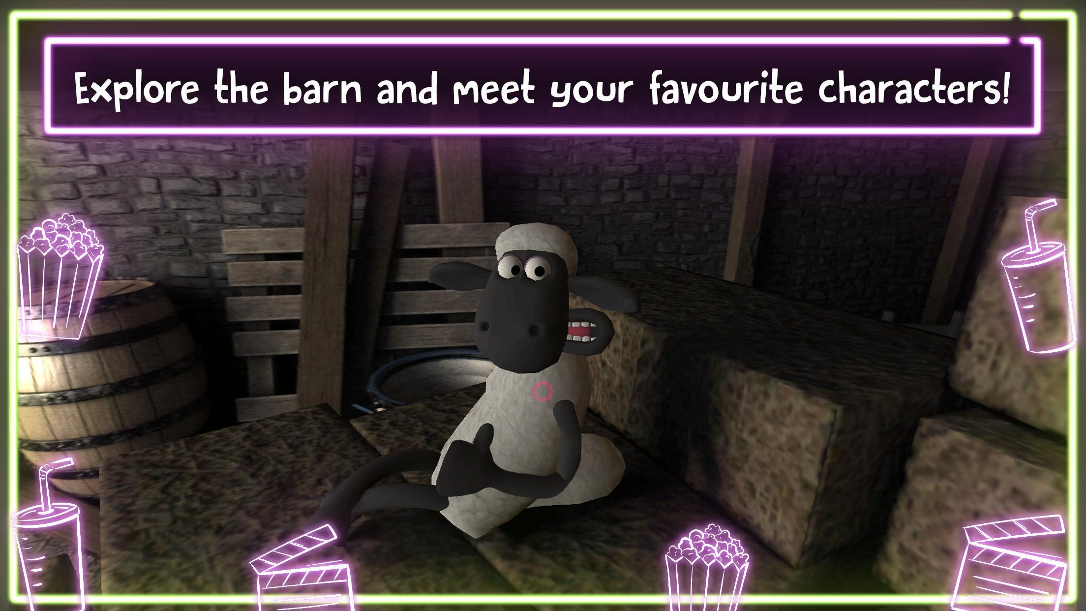 اسکرین شات 2 برنامه Shaun the Sheep VR Movie Barn