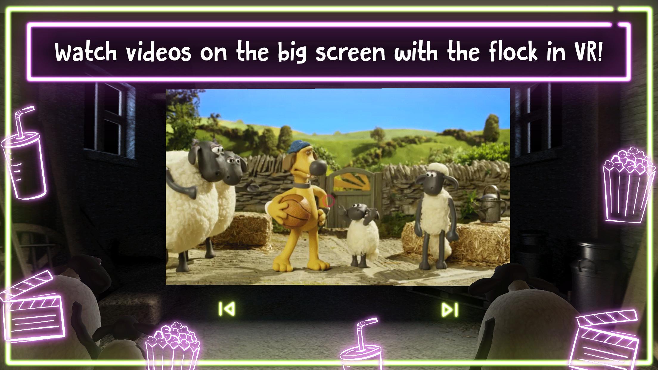 اسکرین شات 1 برنامه Shaun the Sheep VR Movie Barn