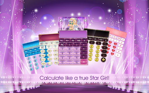 اسکرین شات 4 برنامه Star Girl Calculator