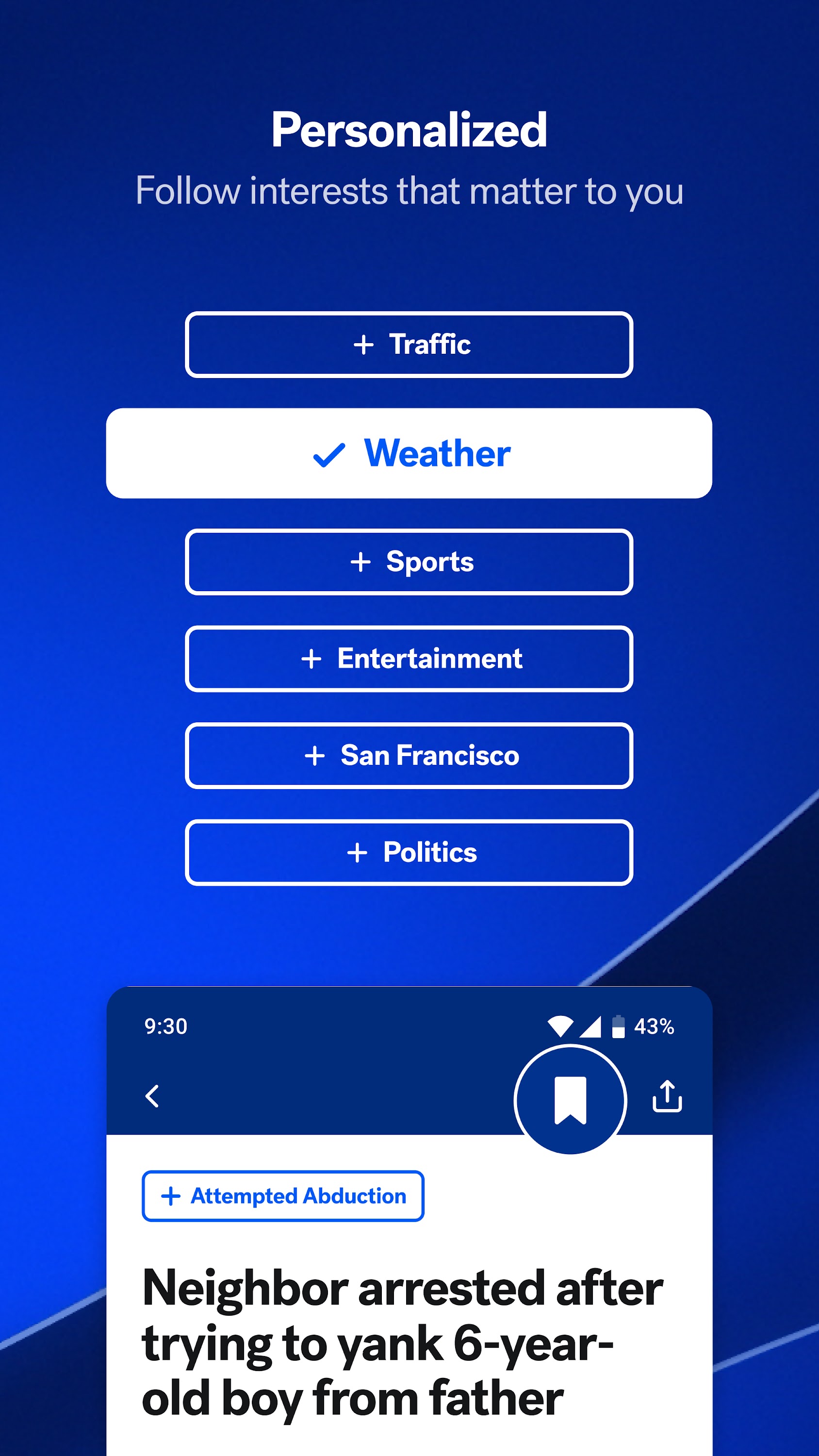 اسکرین شات 3 برنامه ABC7 Bay Area