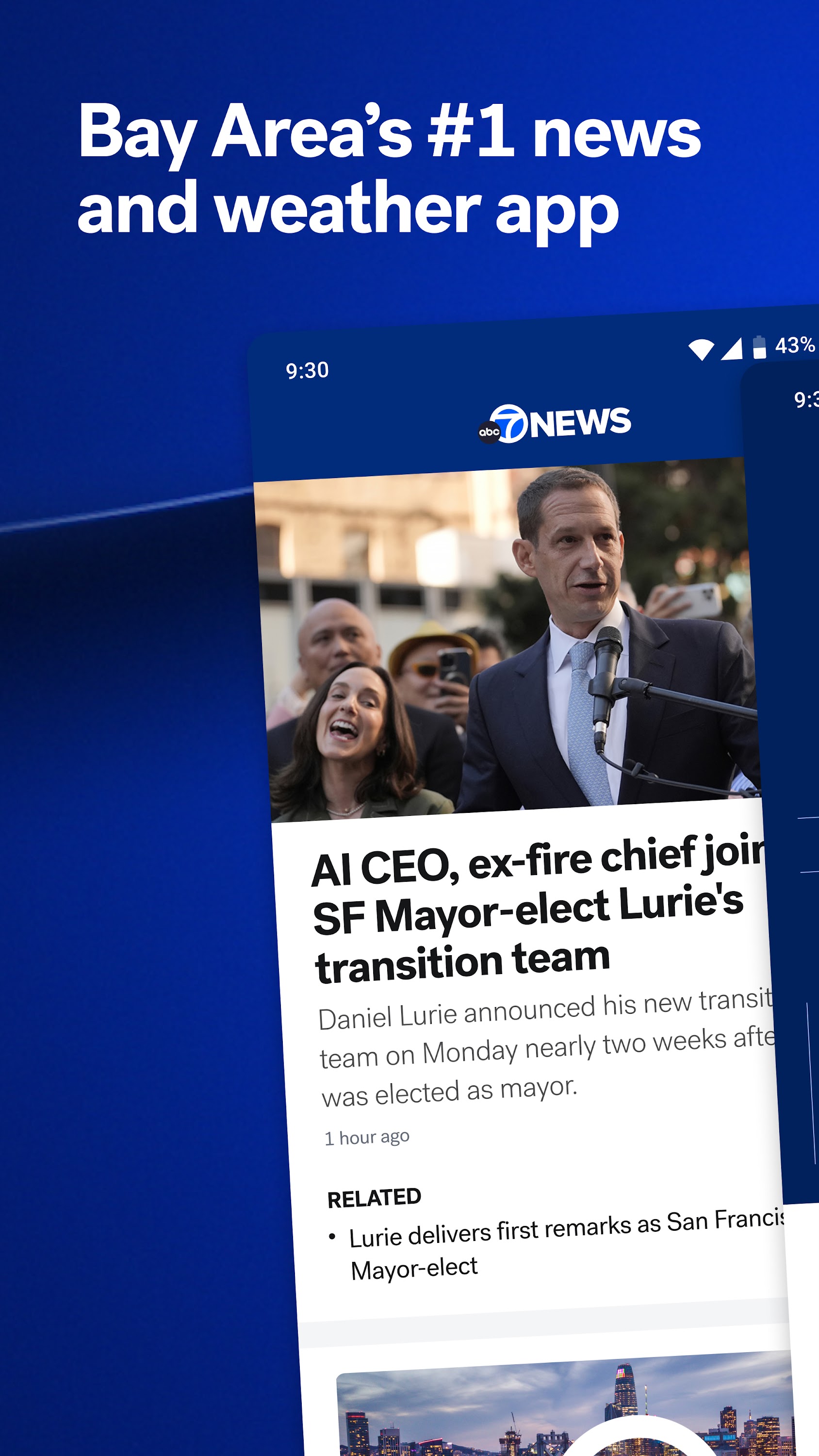 اسکرین شات 1 برنامه ABC7 Bay Area