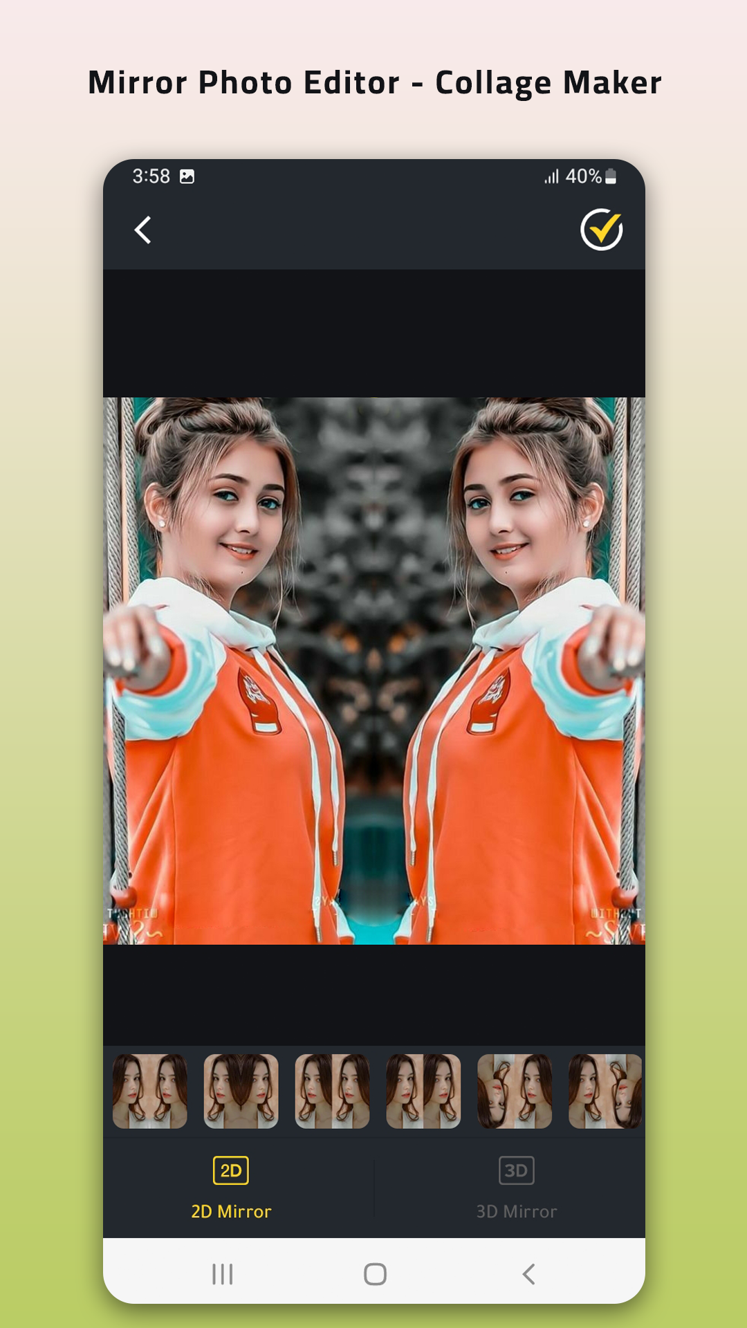 اسکرین شات 4 برنامه Photo Blender Mixer