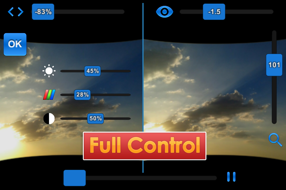 اسکرین شات 2 برنامه VaR's VR Video Player