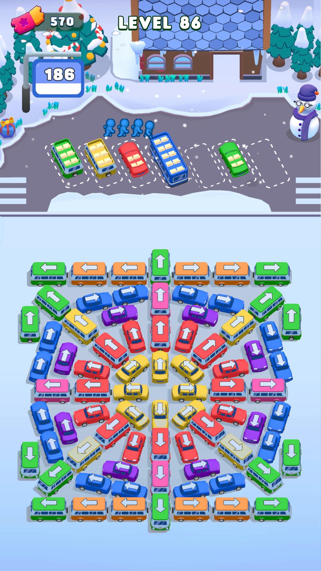 اسکرین شات 5 بازی Bus Escape: Traffic Jam