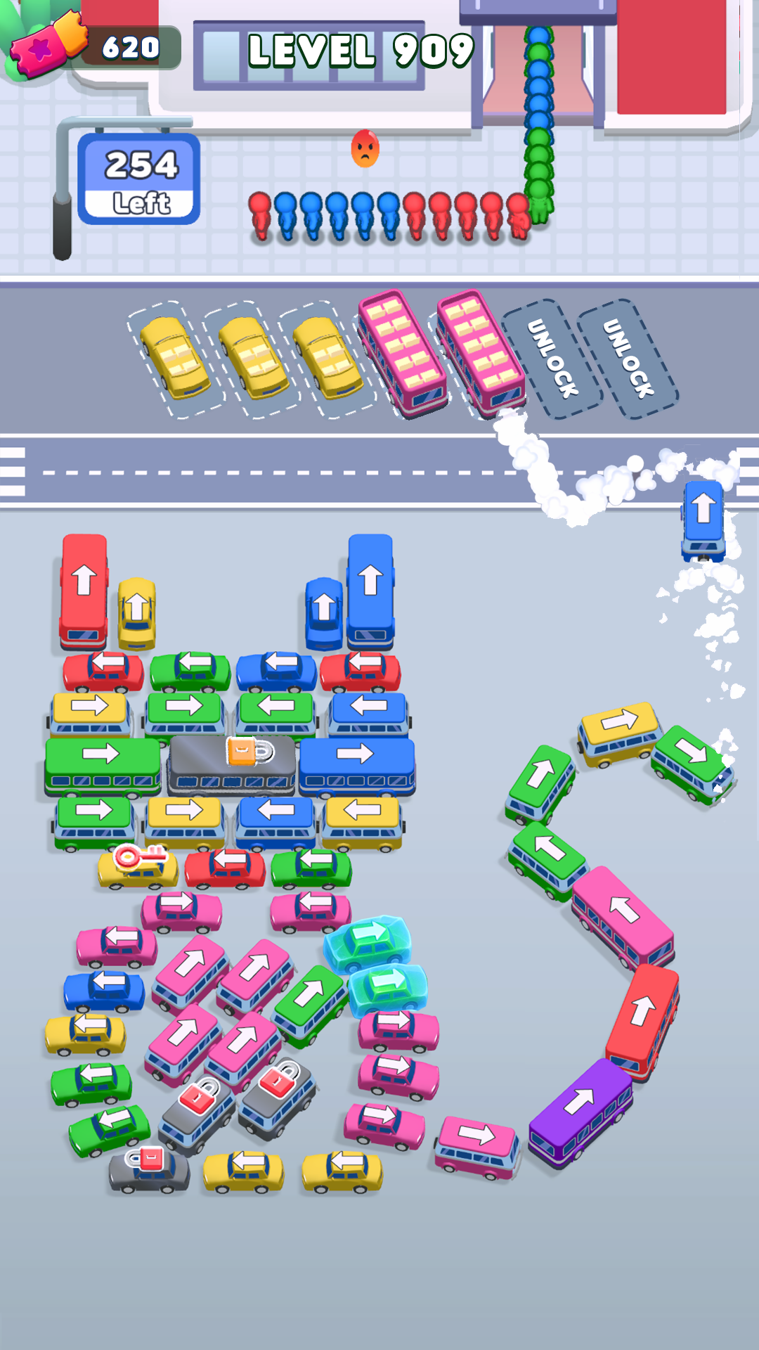 اسکرین شات 5 بازی Bus Escape: Traffic Jam