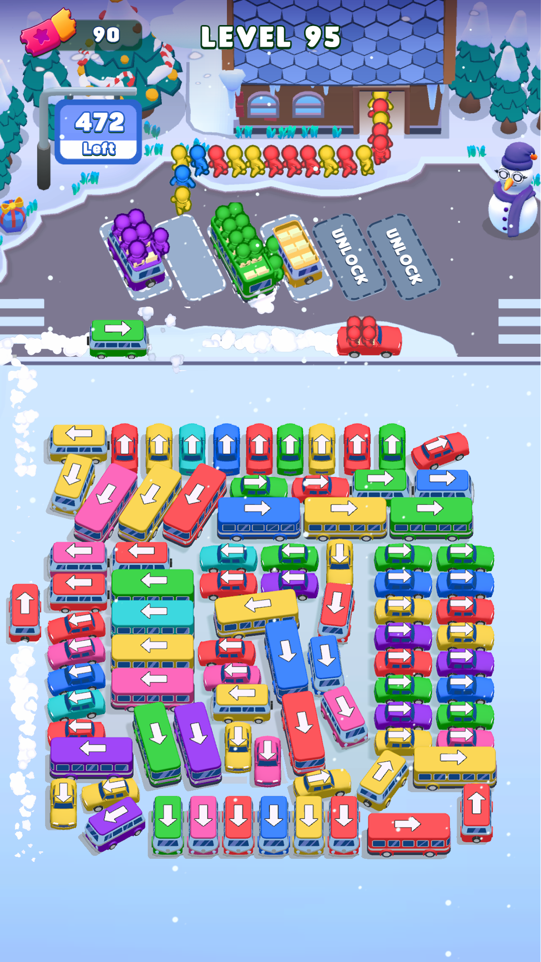 اسکرین شات 1 بازی Bus Escape: Traffic Jam