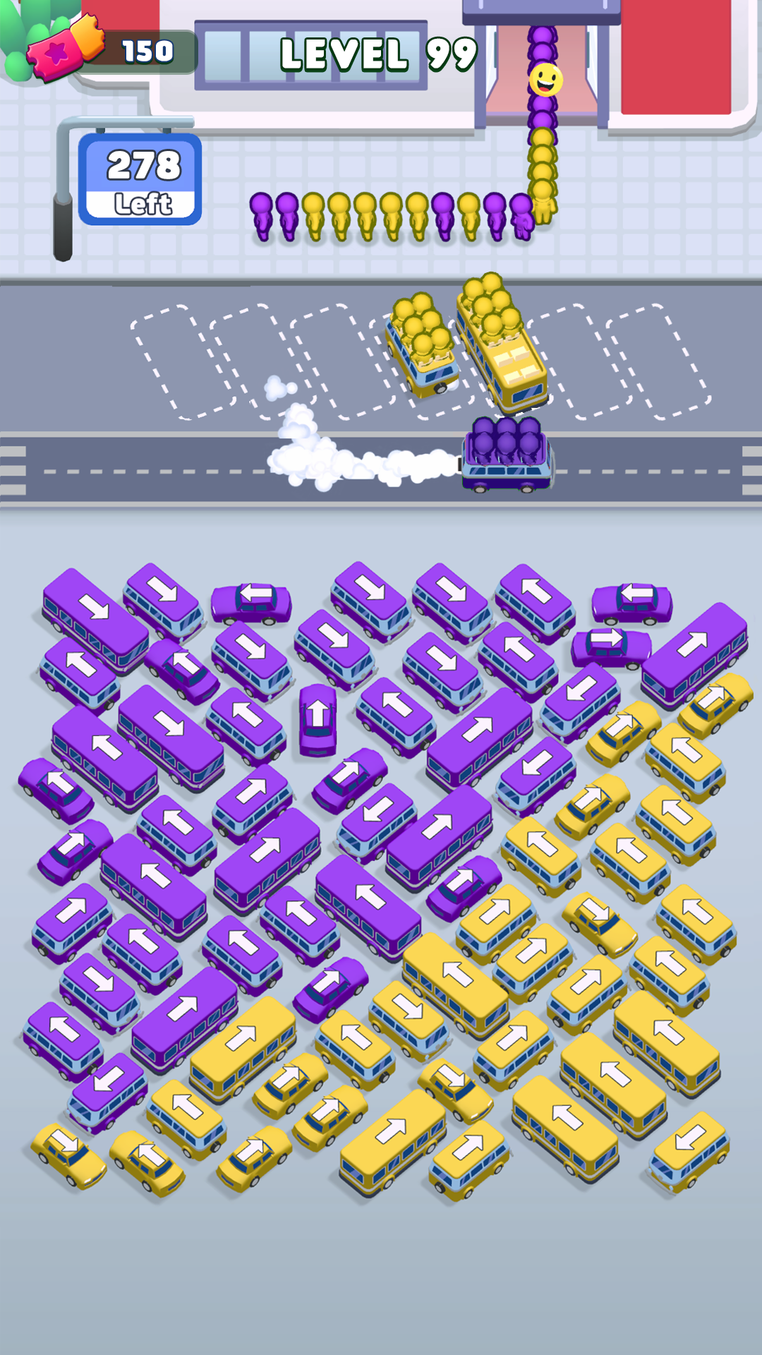 اسکرین شات 2 بازی Bus Escape: Traffic Jam
