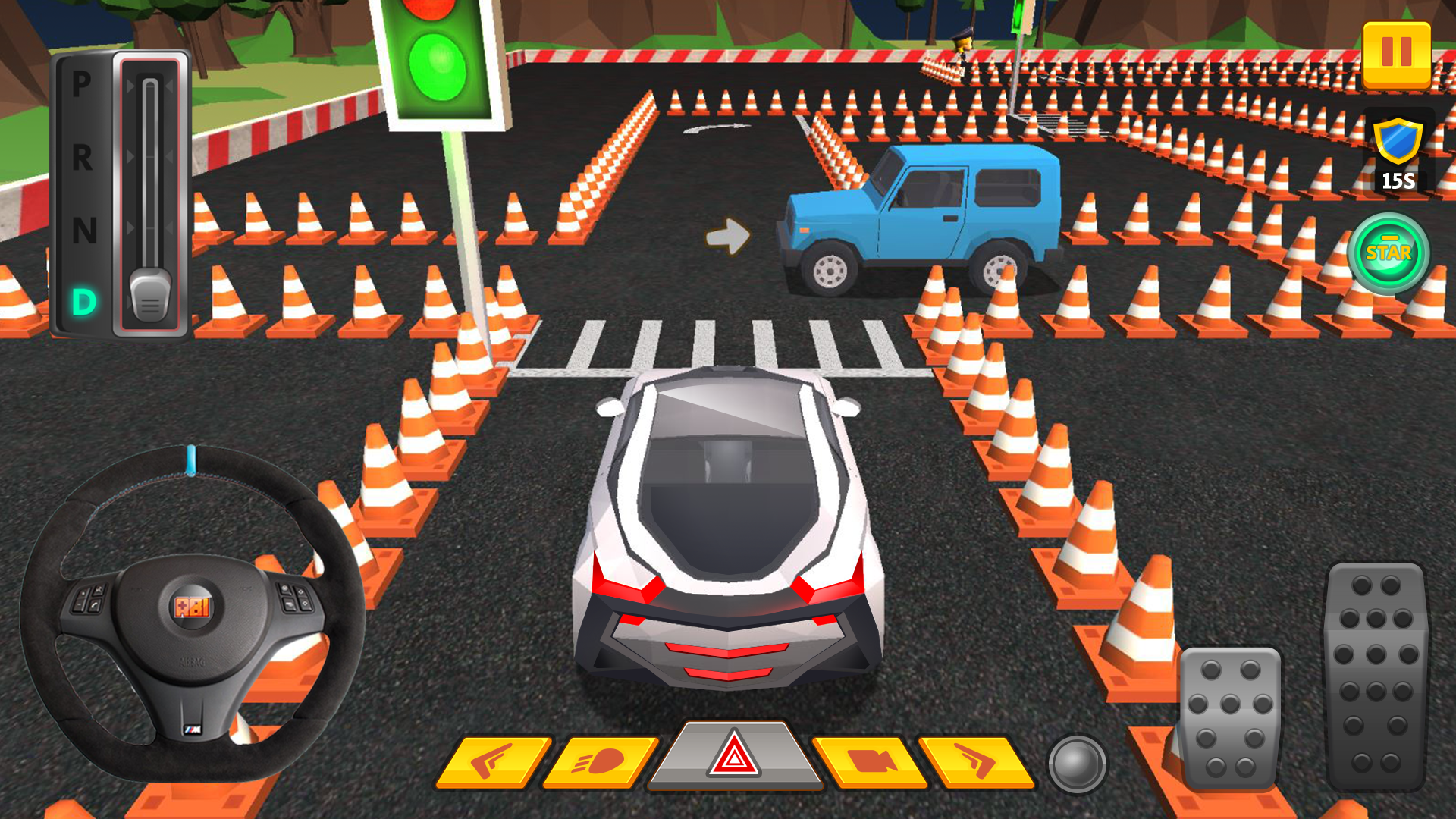 اسکرین شات 4 بازی Car Parking 3D Pro: City Drive